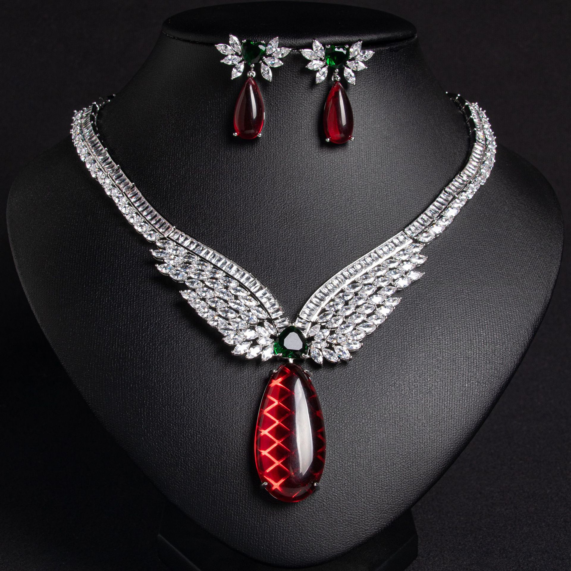 Zircon jewelry set