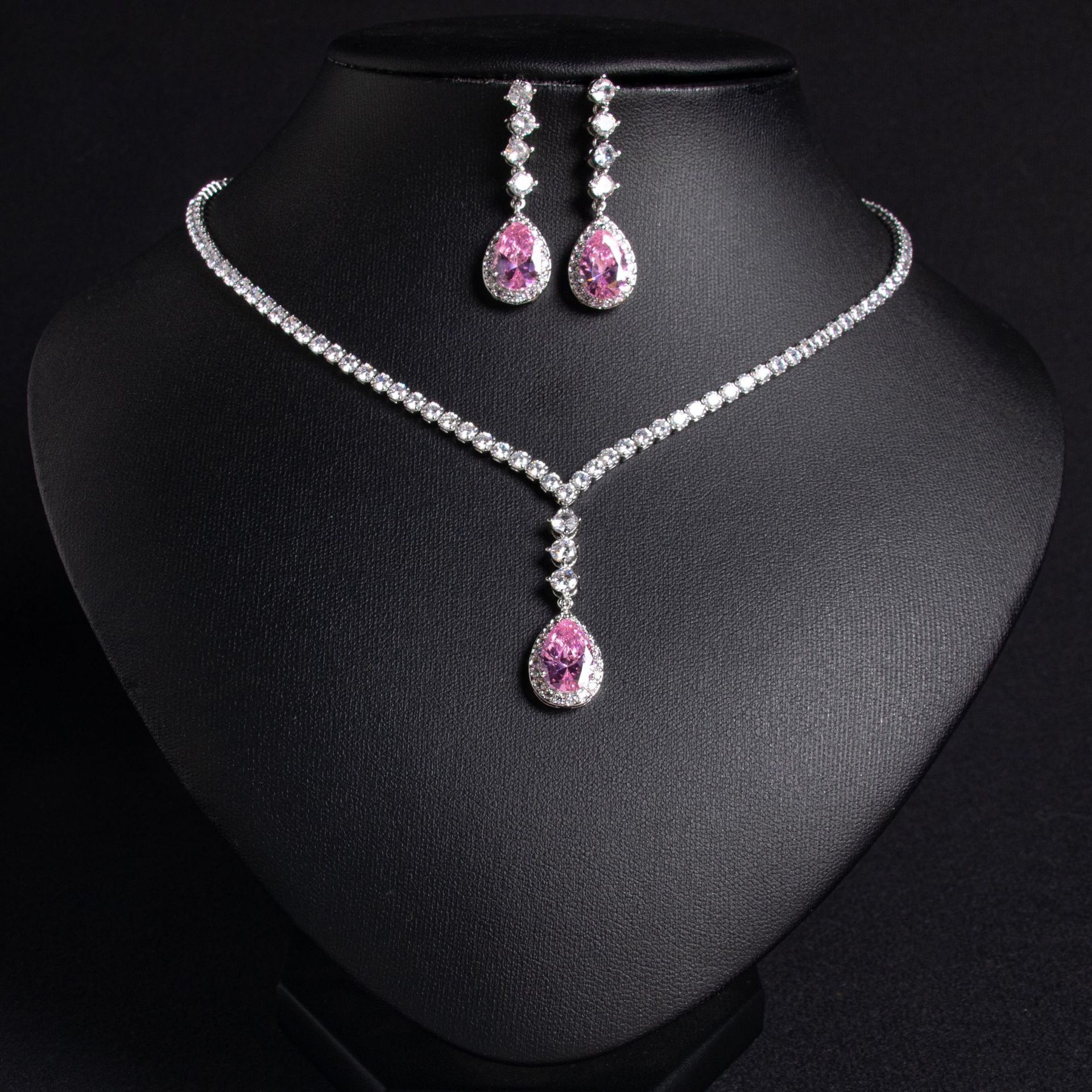 Zircon jewelry set
