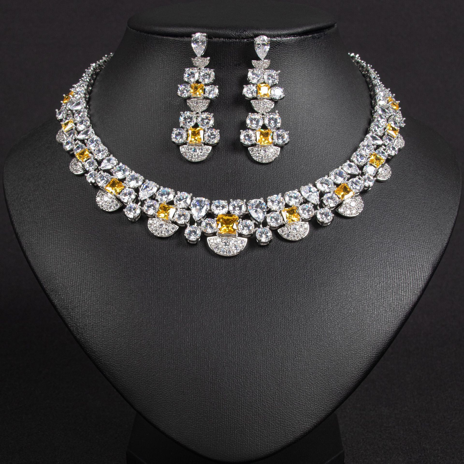 New hot-selling zircon jewelry sets