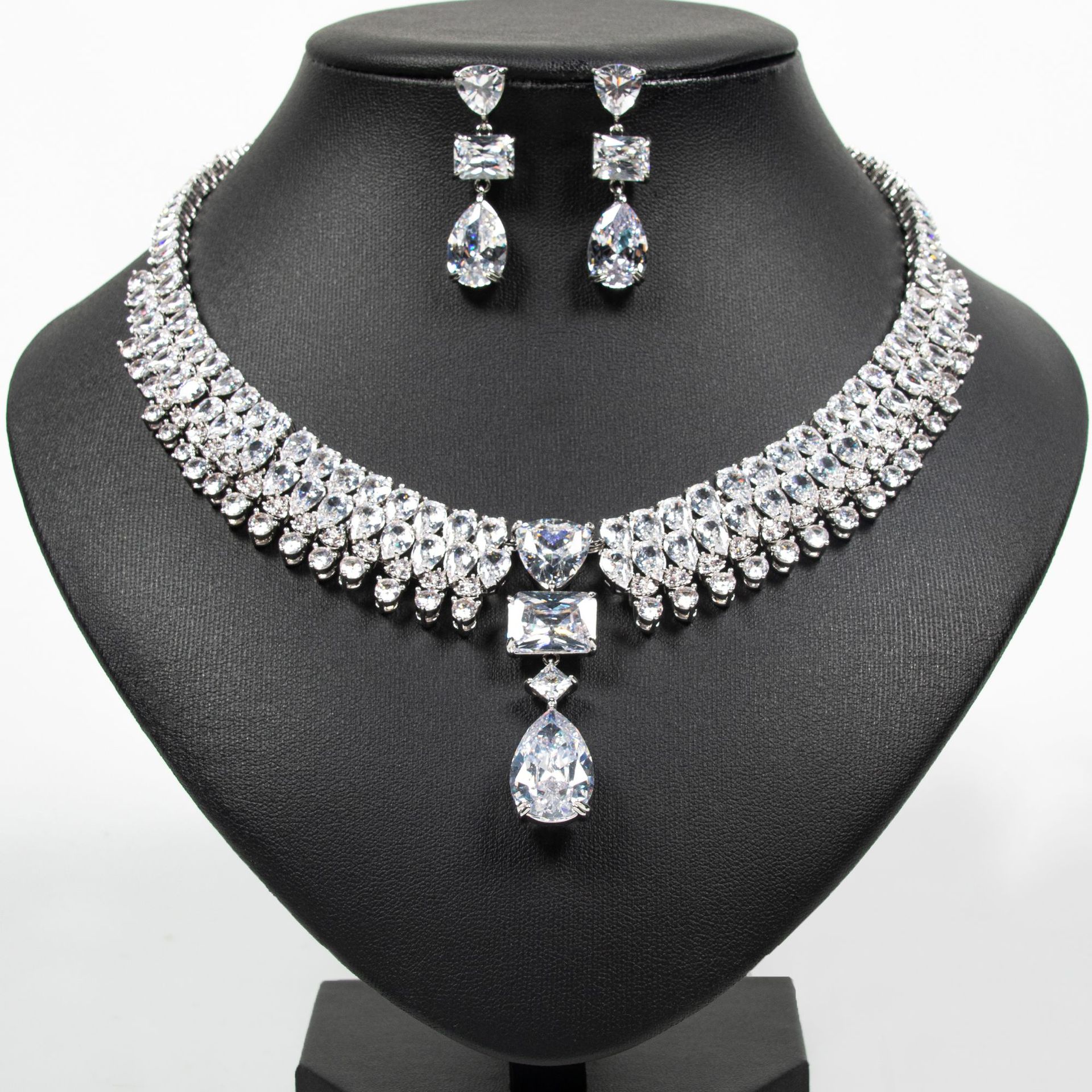 New hot selling American zircon jewelry sets