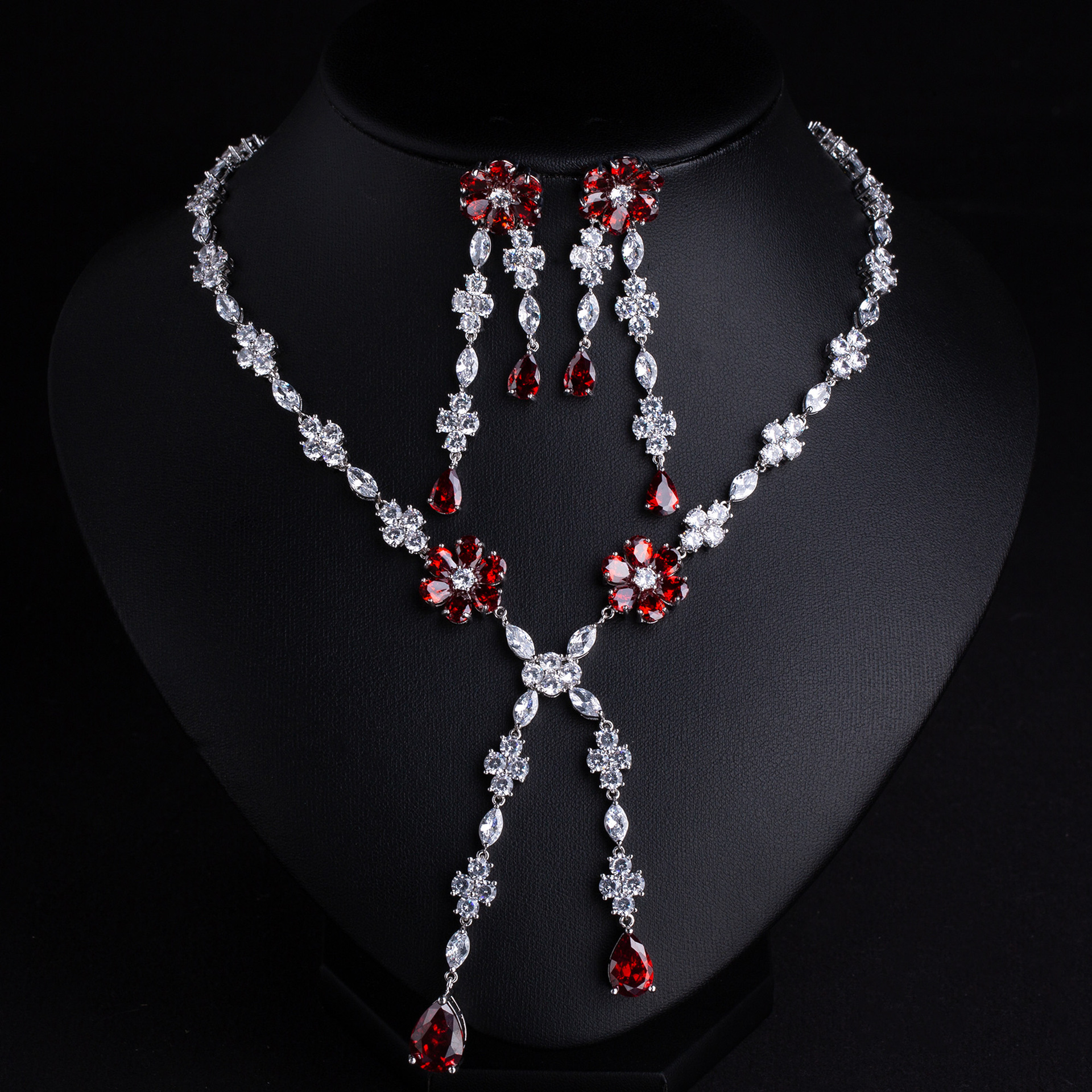 Zircon jewelry set