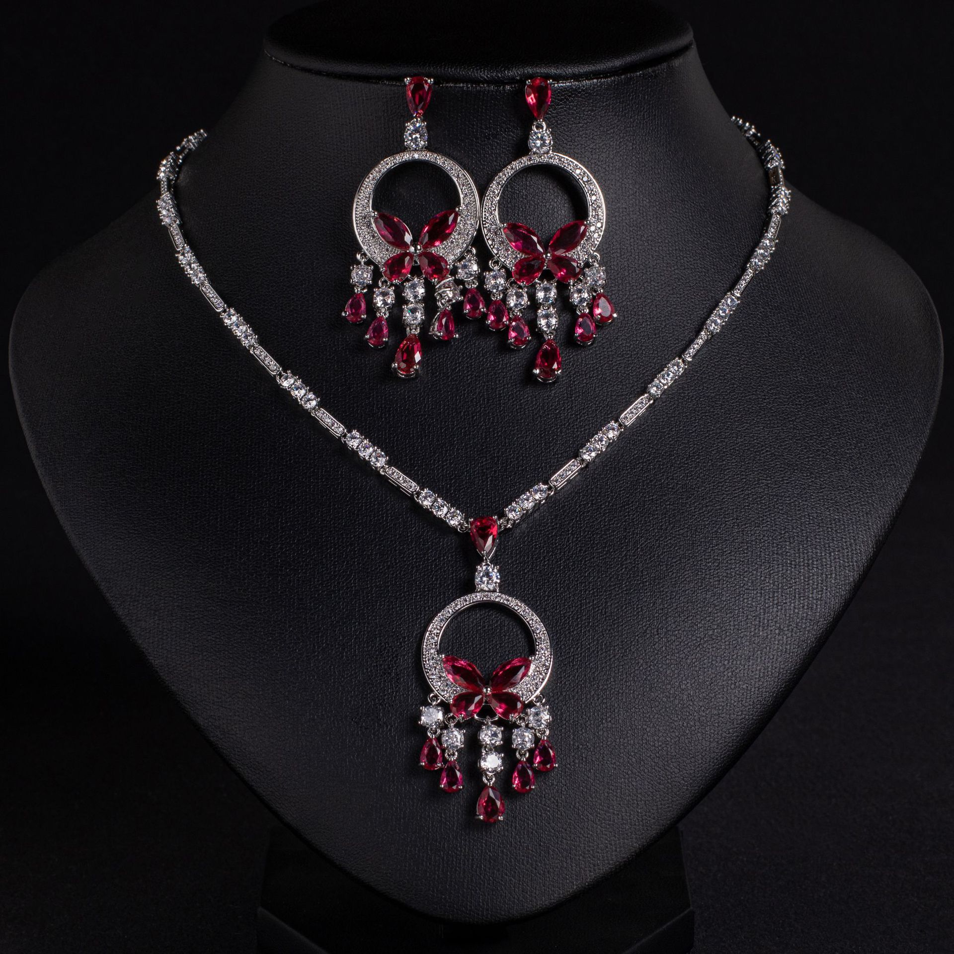 Zircon jewelry set