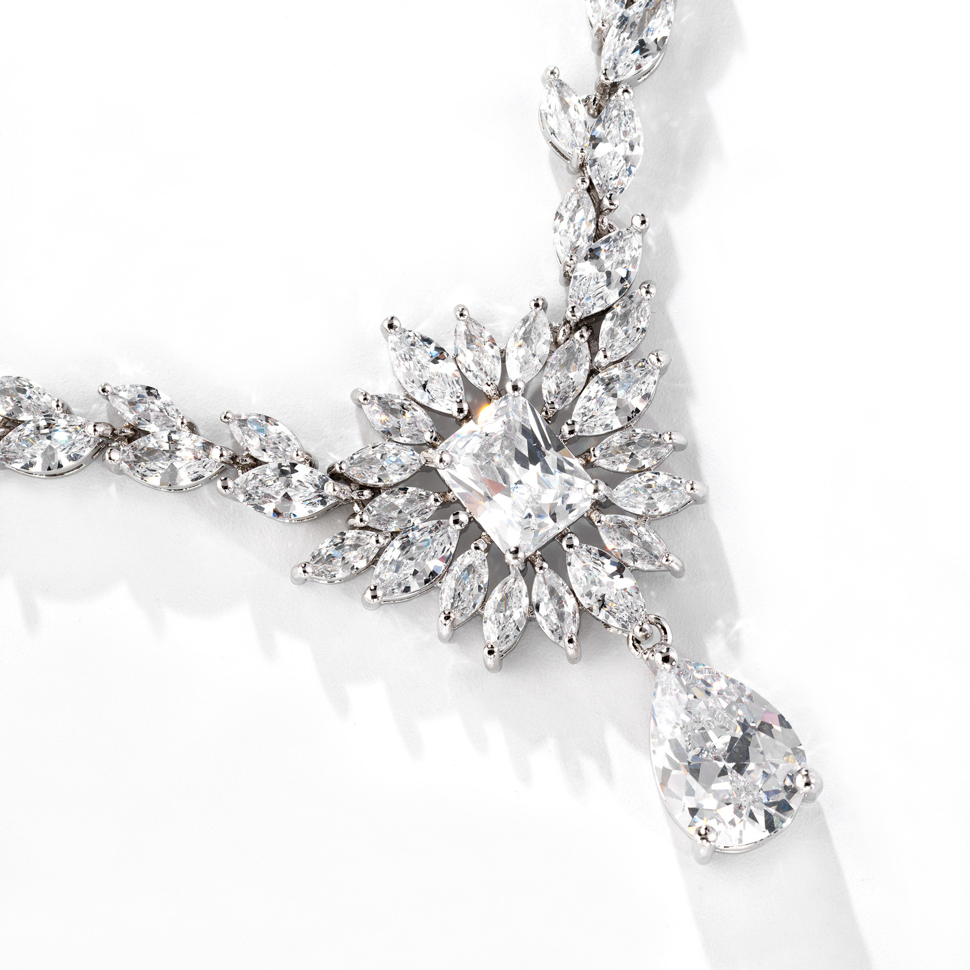 Zircon jewelry set#LYTJ29684