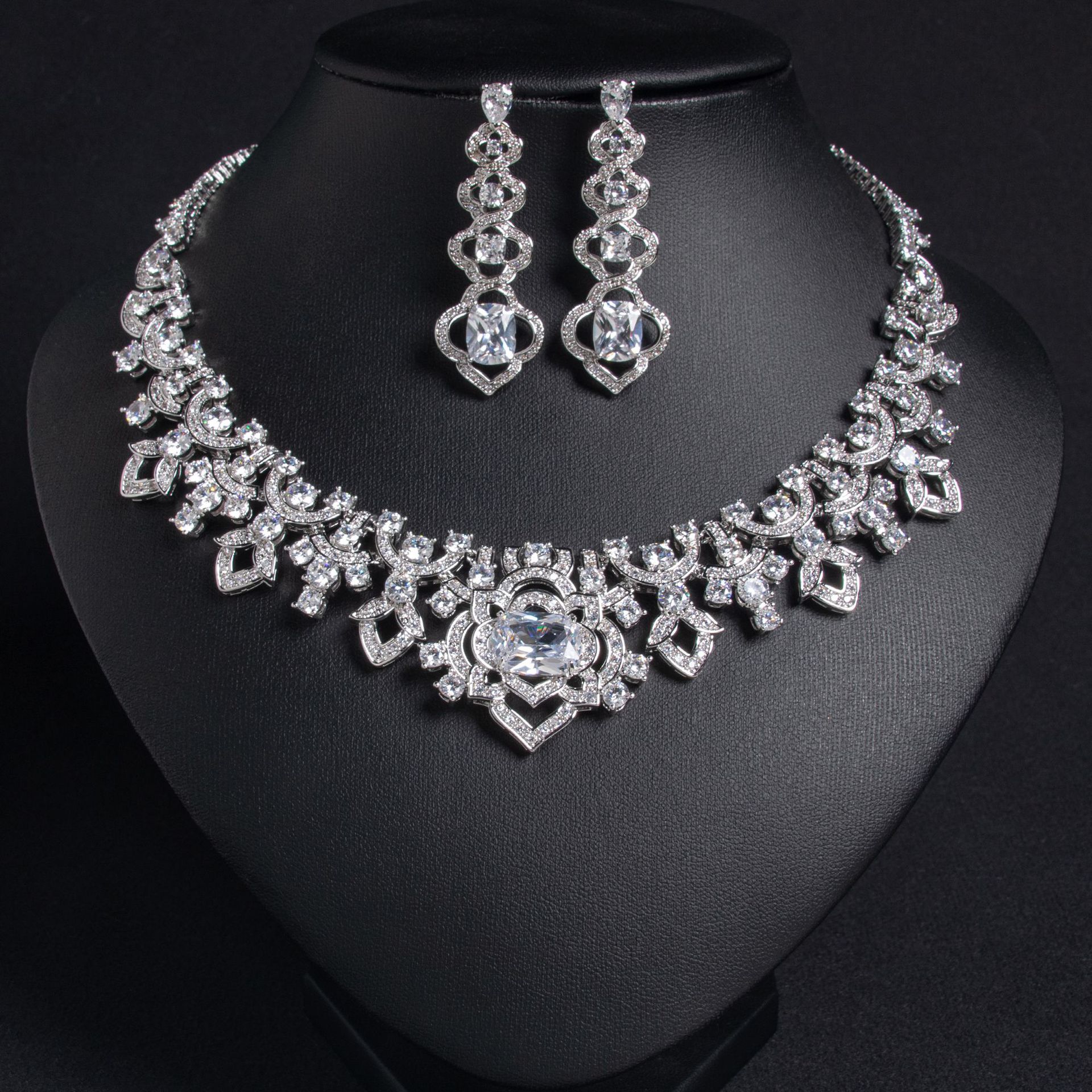 New hot-selling zircon jewelry sets