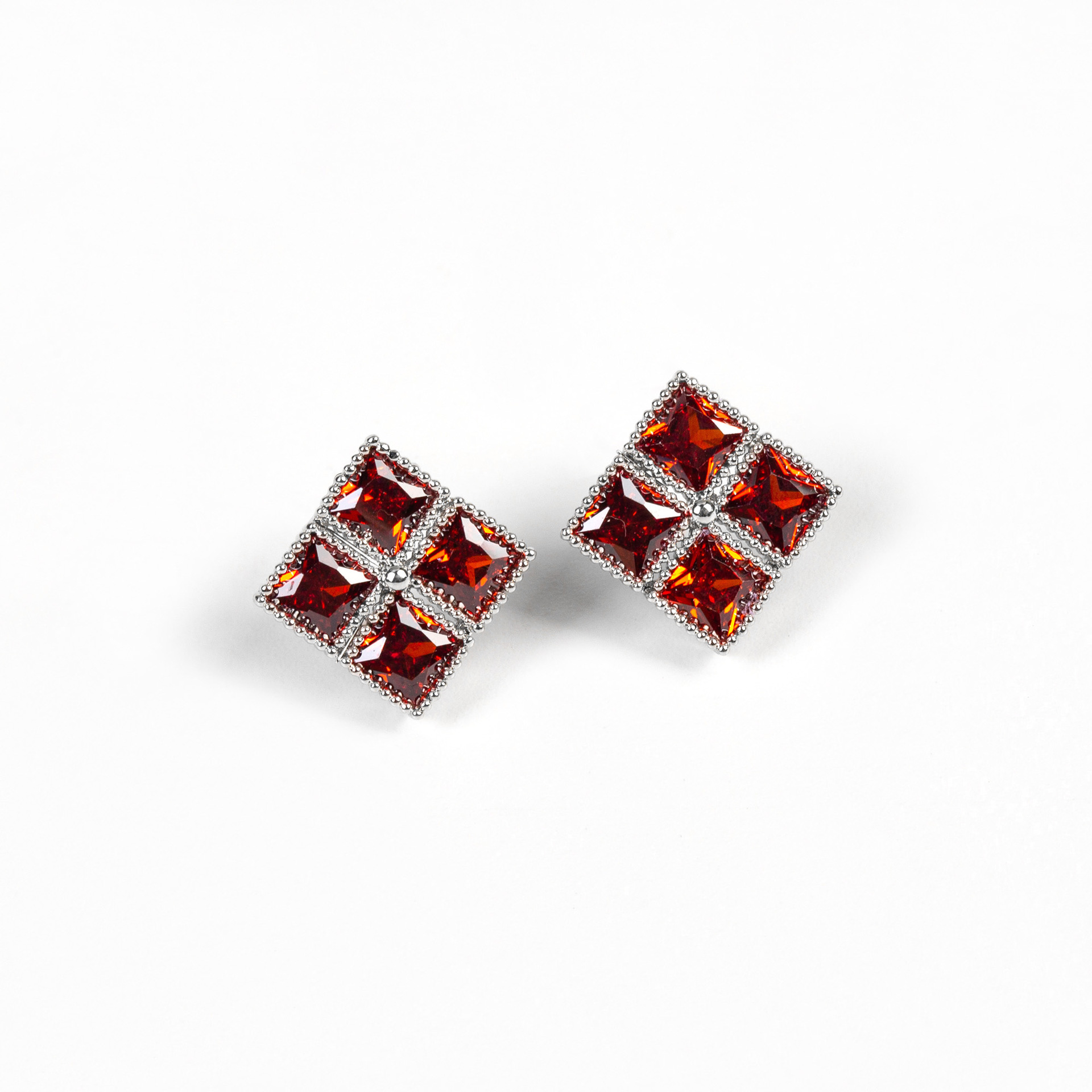 New simple zircon jewelry set