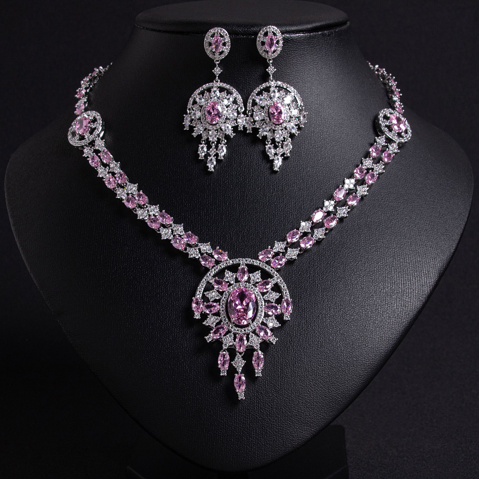 Zircon jewelry set
