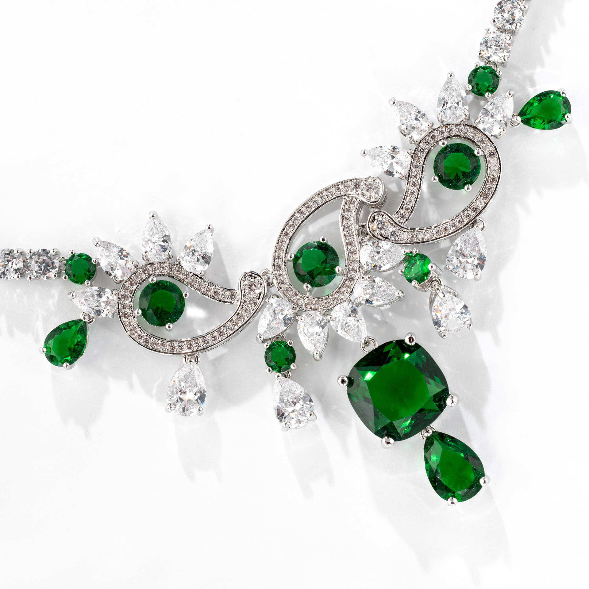 Zircon jewelry set#LYTJ29258