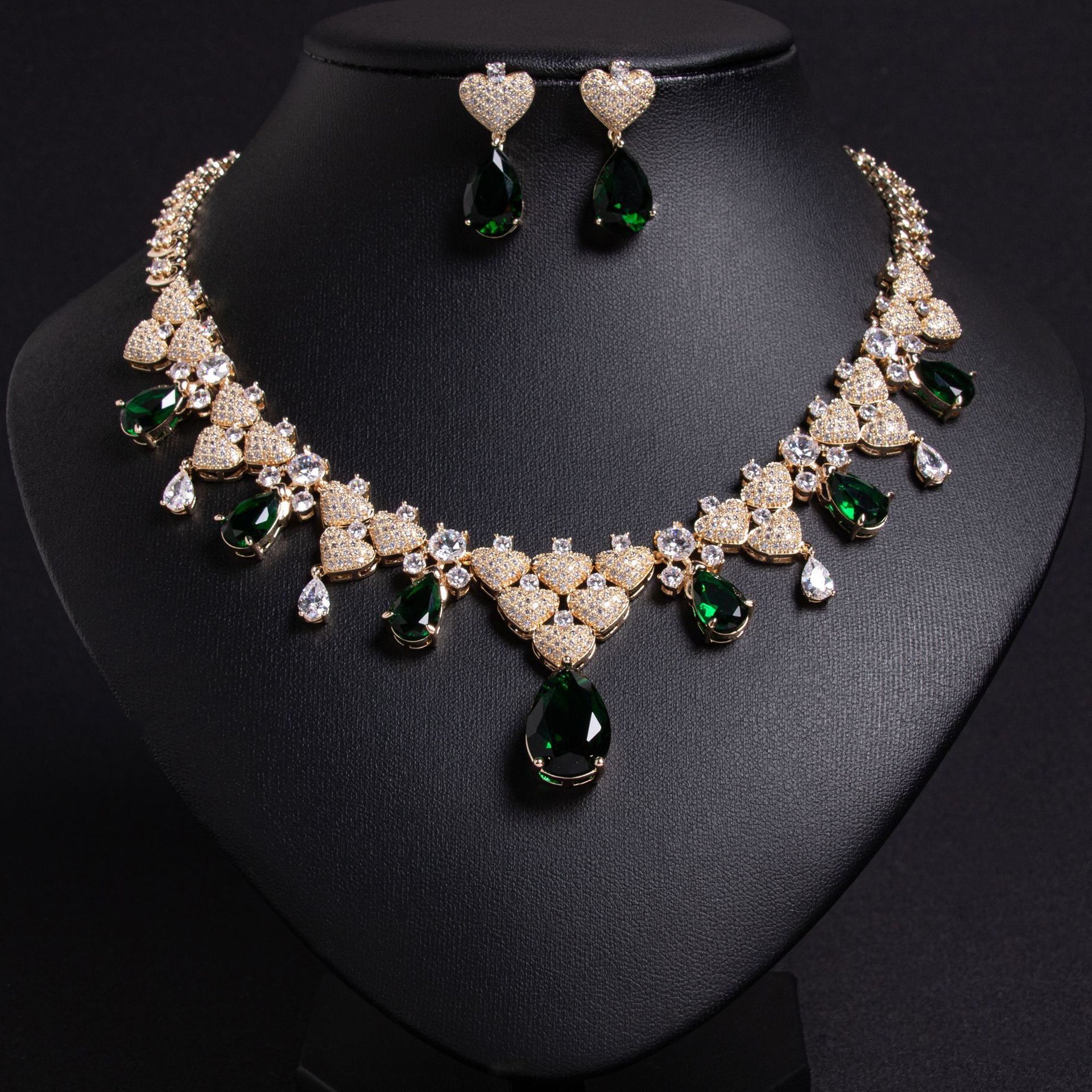 Zircon jewelry set