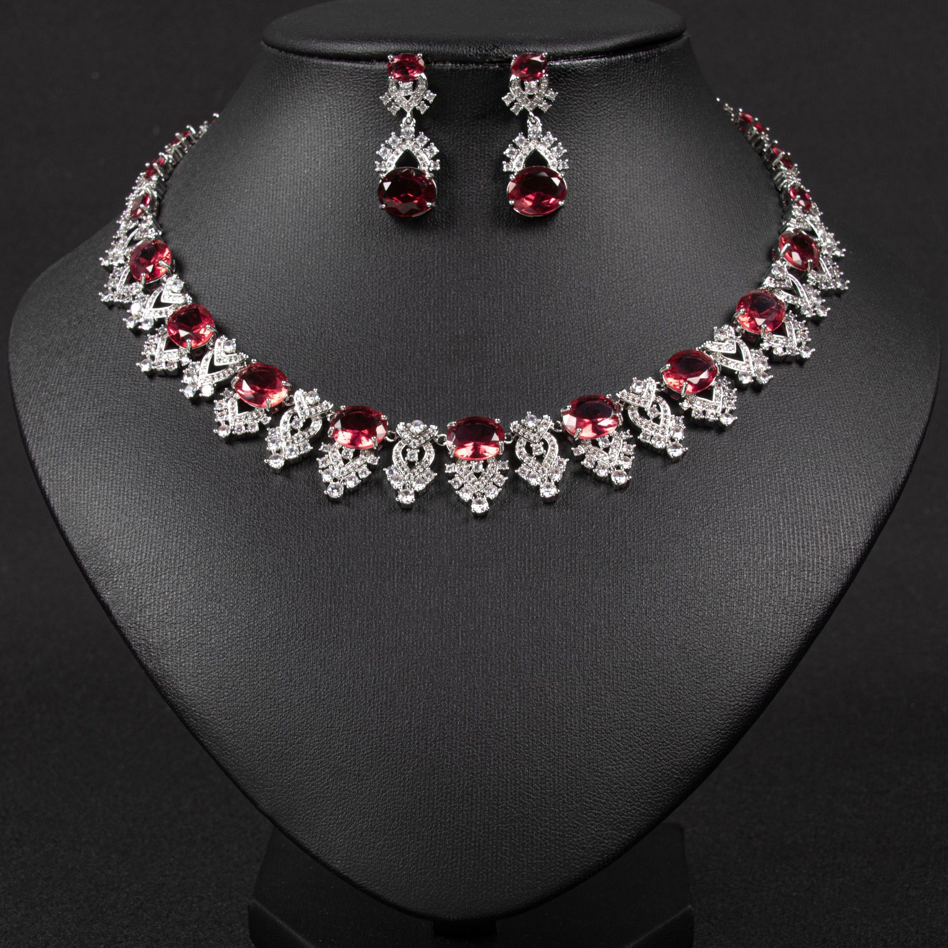 Zircon jewelry set