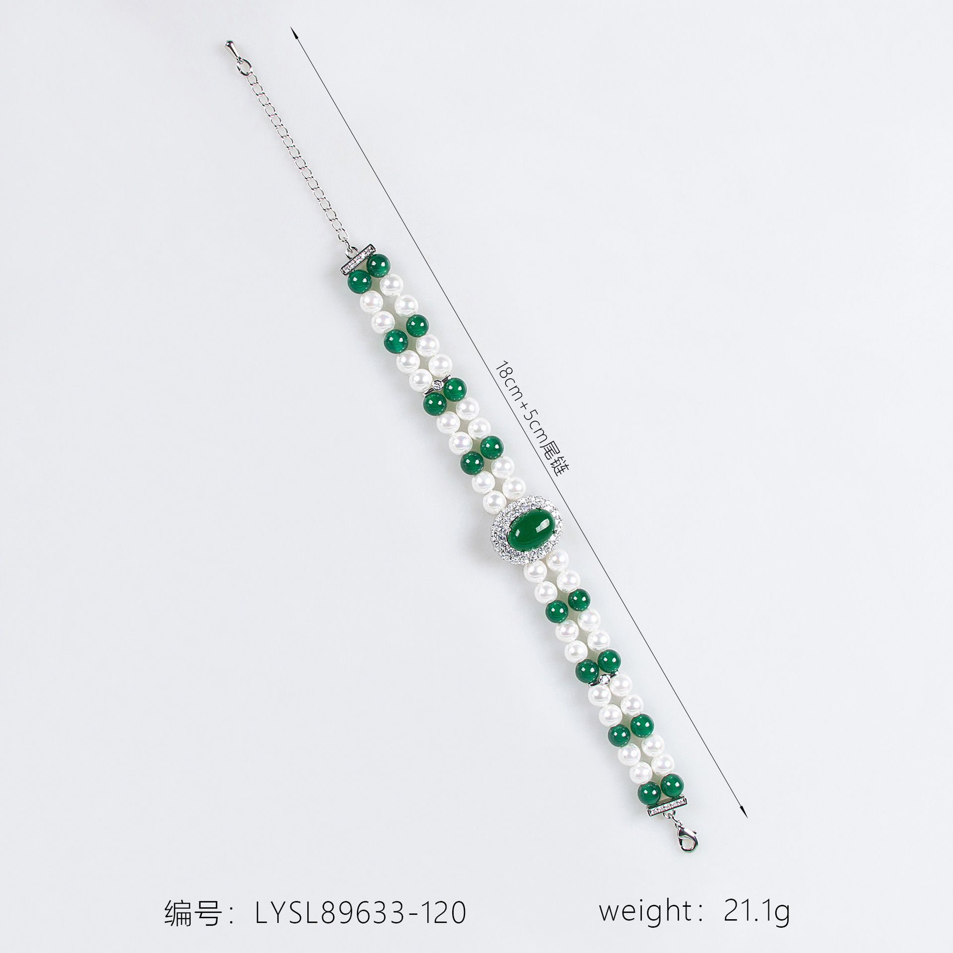 New personalized zircon bracelet