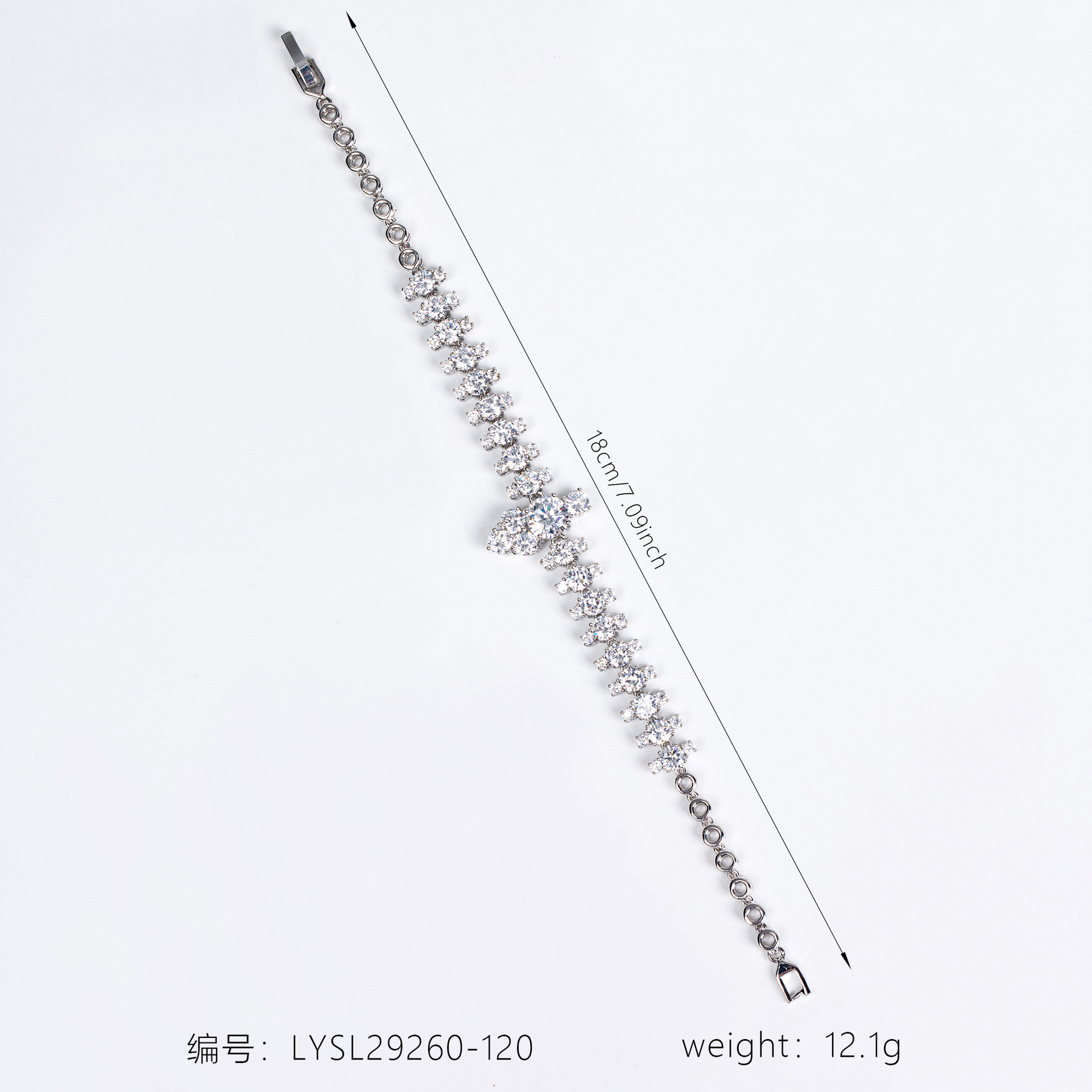 New high quality zircon bracelet