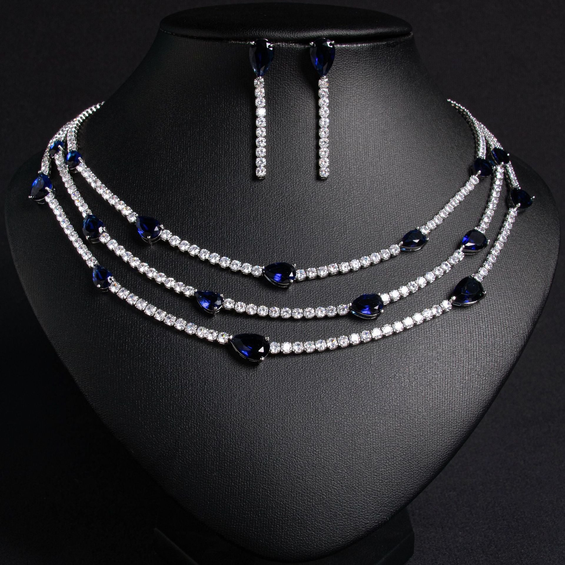 Zircon jewelry set