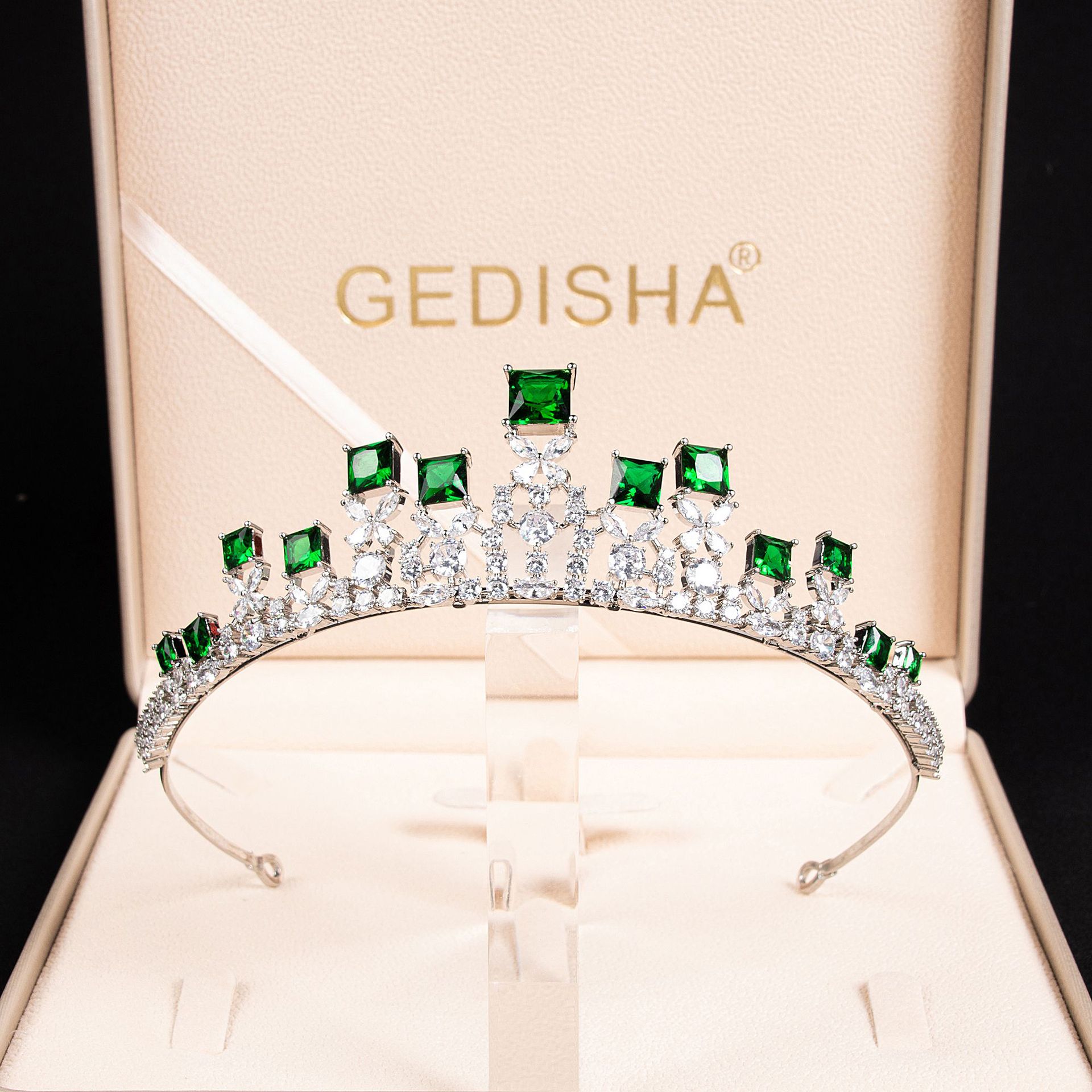 New high quality elegant style zircon crown