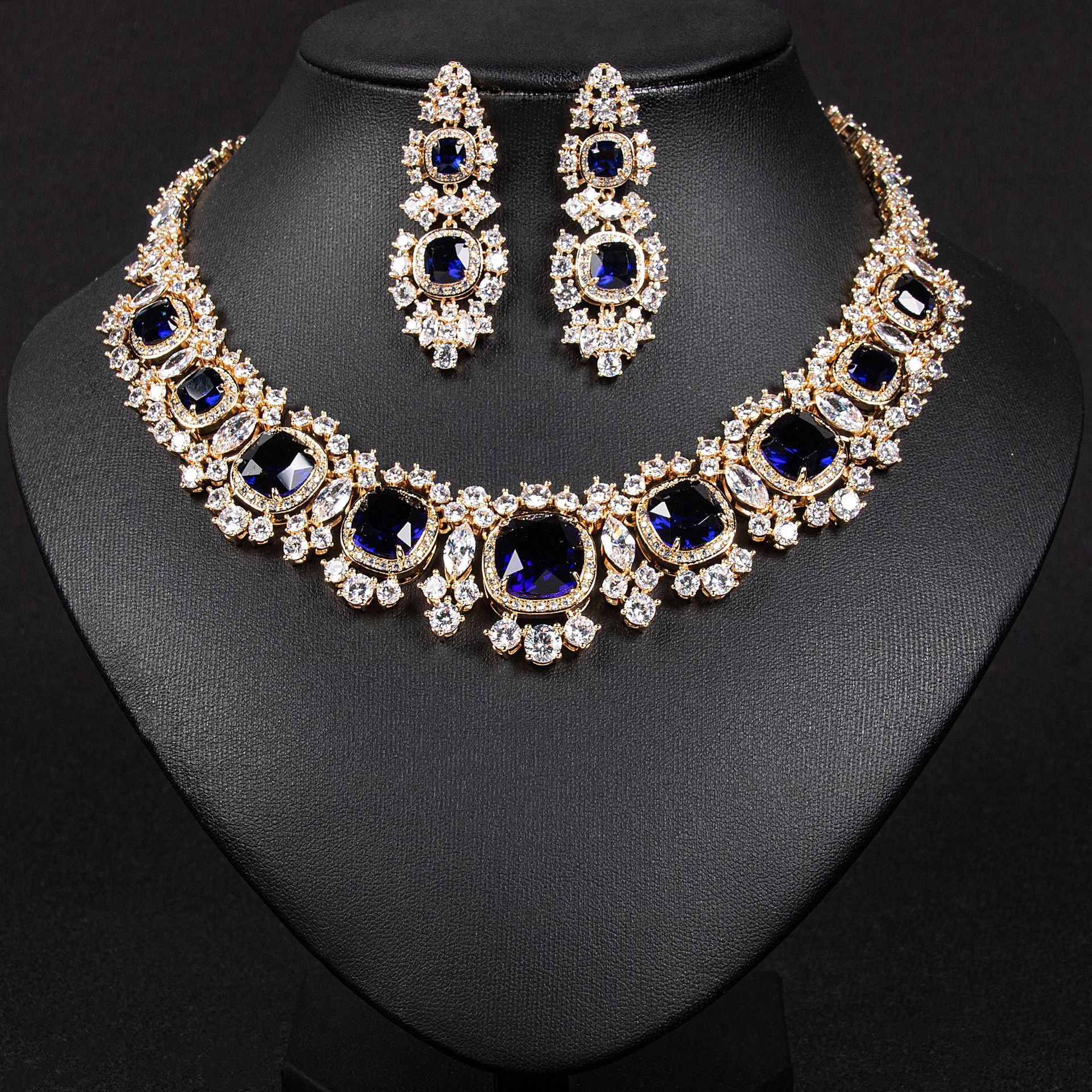 Zircon jewelry set