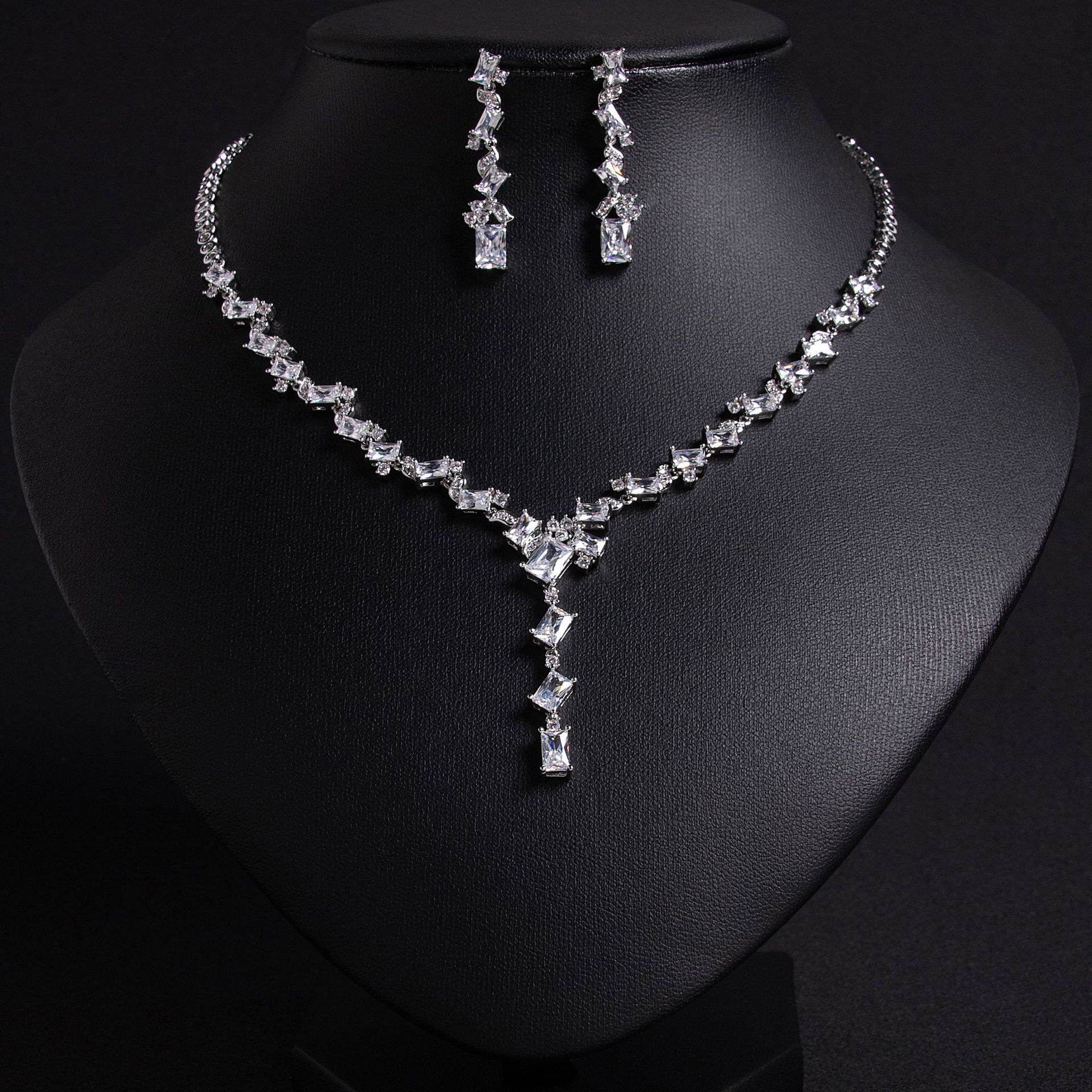 New zircon jewelry set