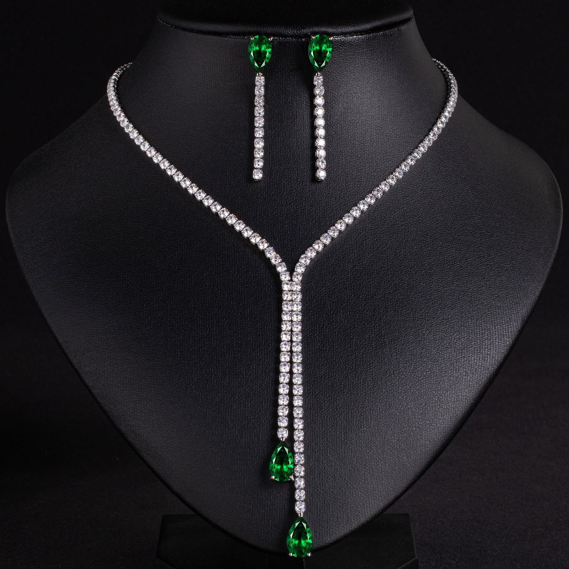 New zircon jewelry set