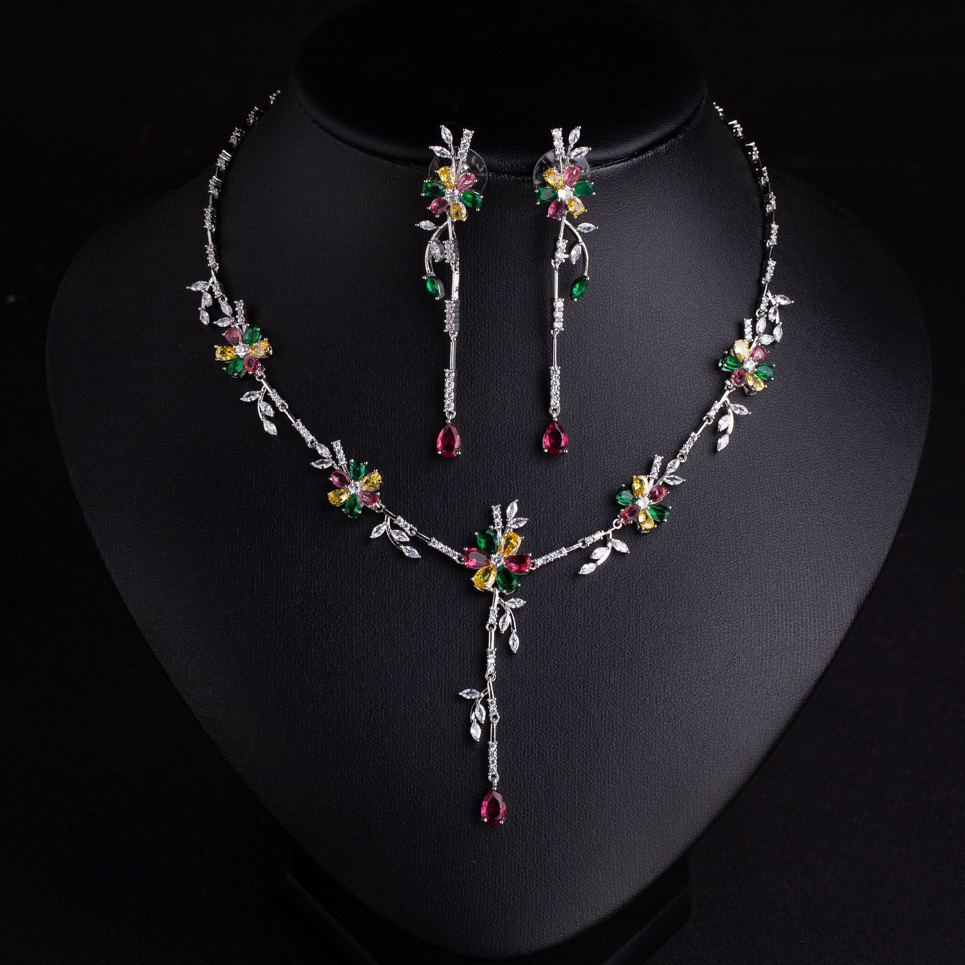 Zircon jewelry set