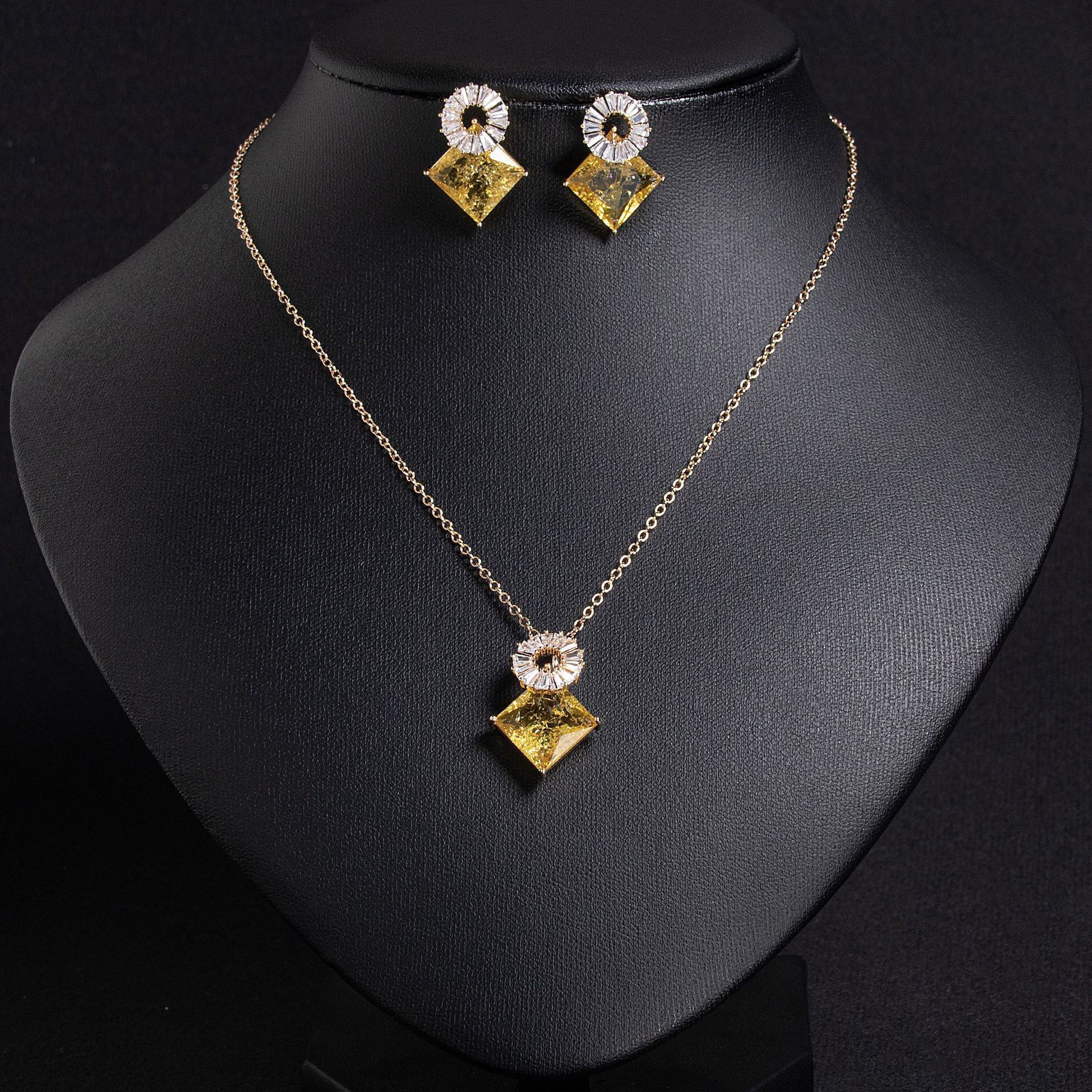 New hot-selling zircon jewelry sets