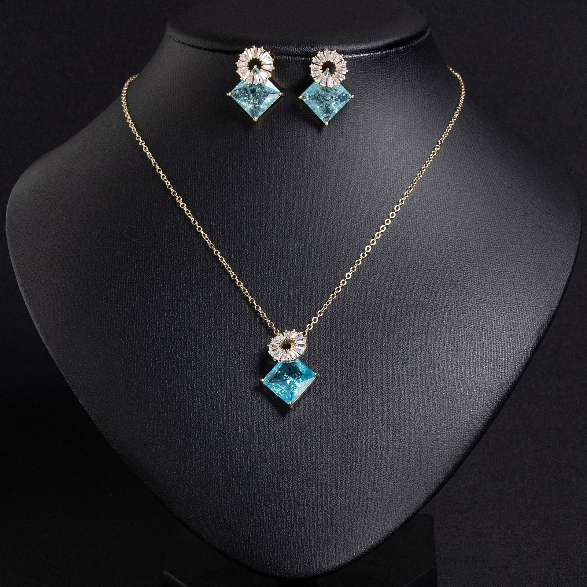New hot-selling zircon jewelry sets