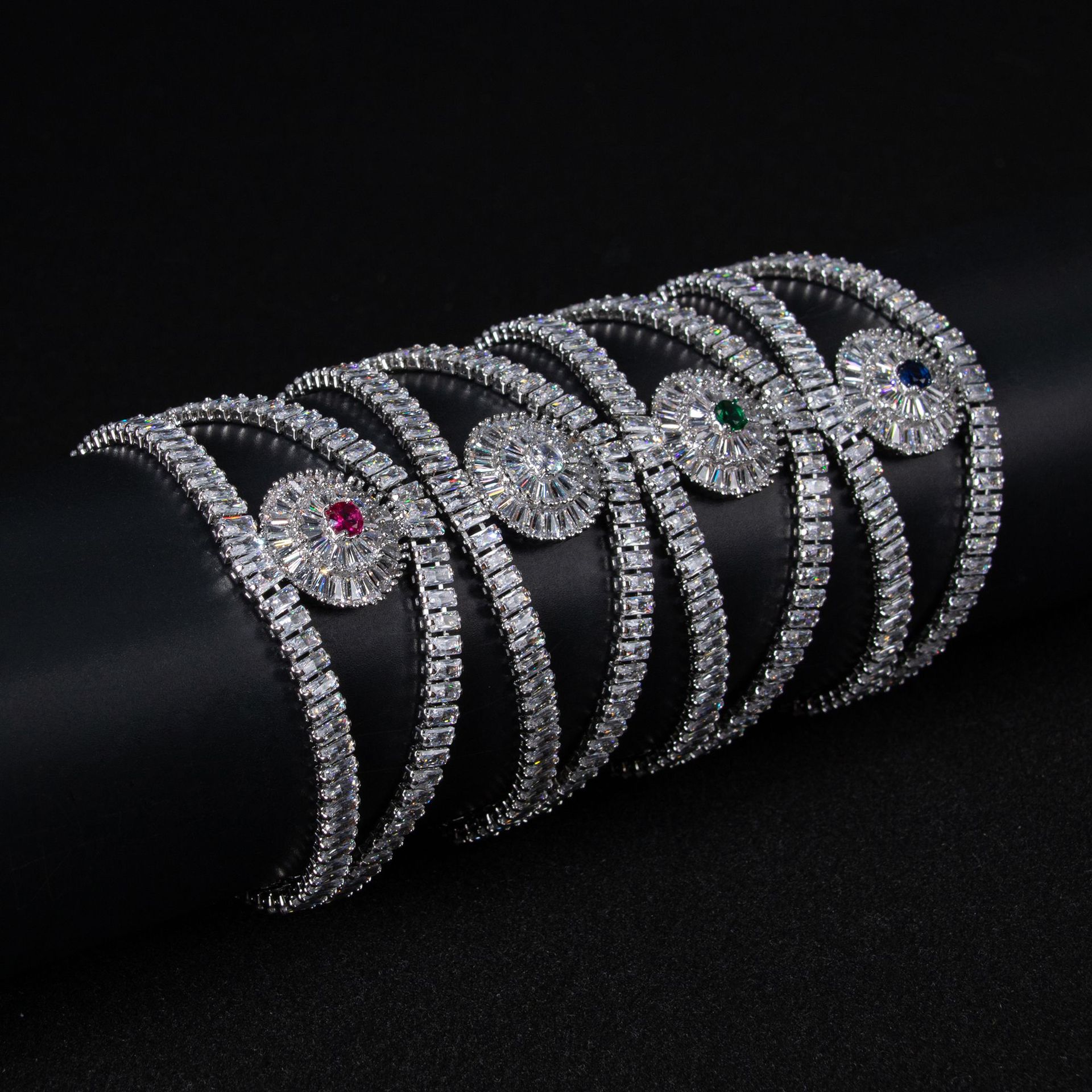 New high quality ethnic style zircon bracelet