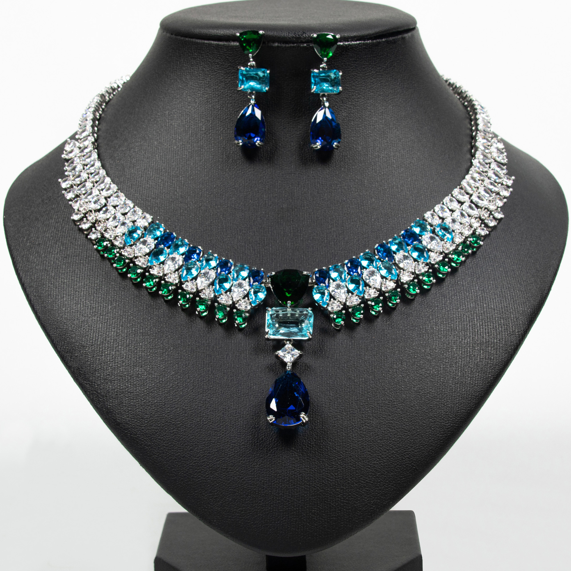 New hot selling American zircon jewelry sets