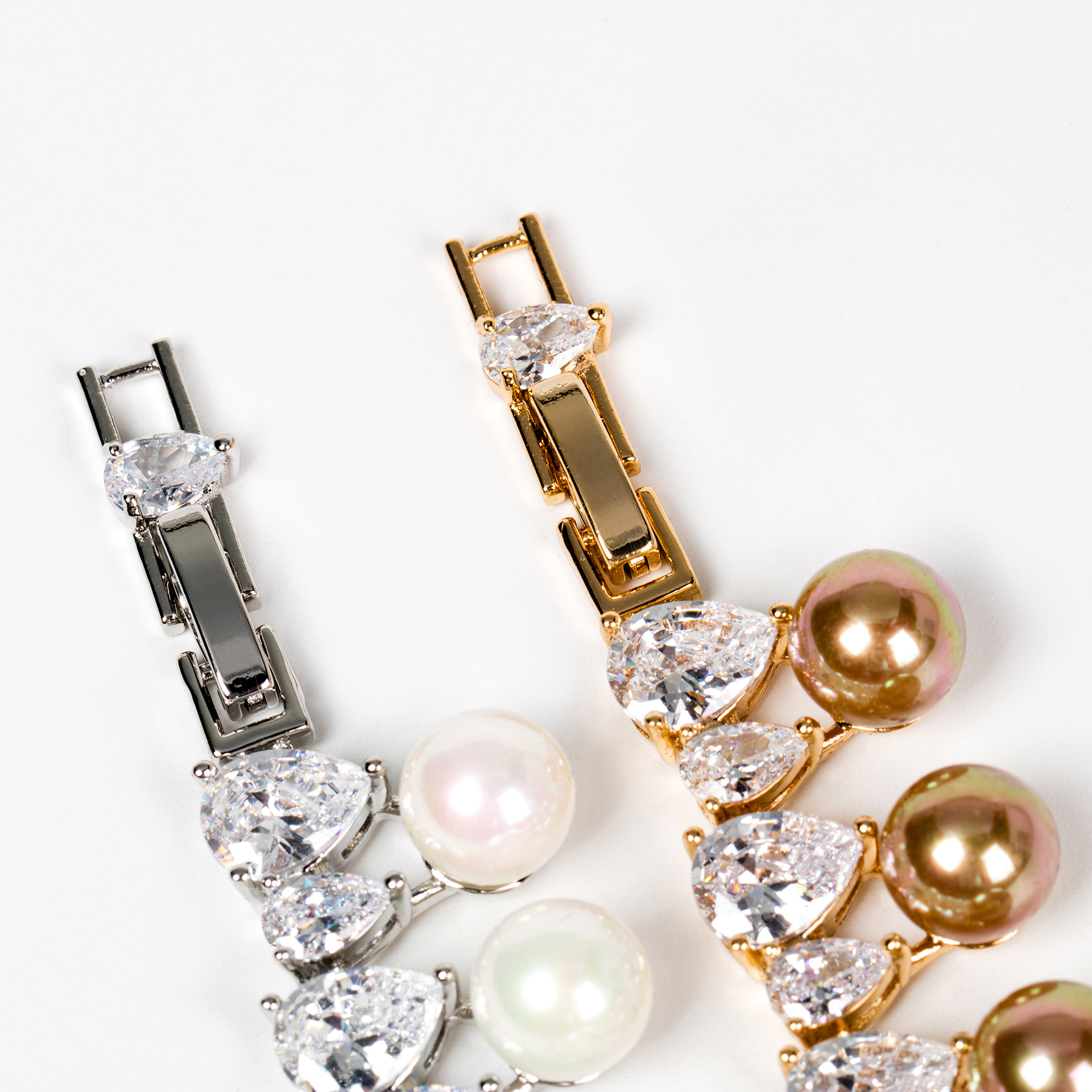 New Pearl Zircon Bracelet