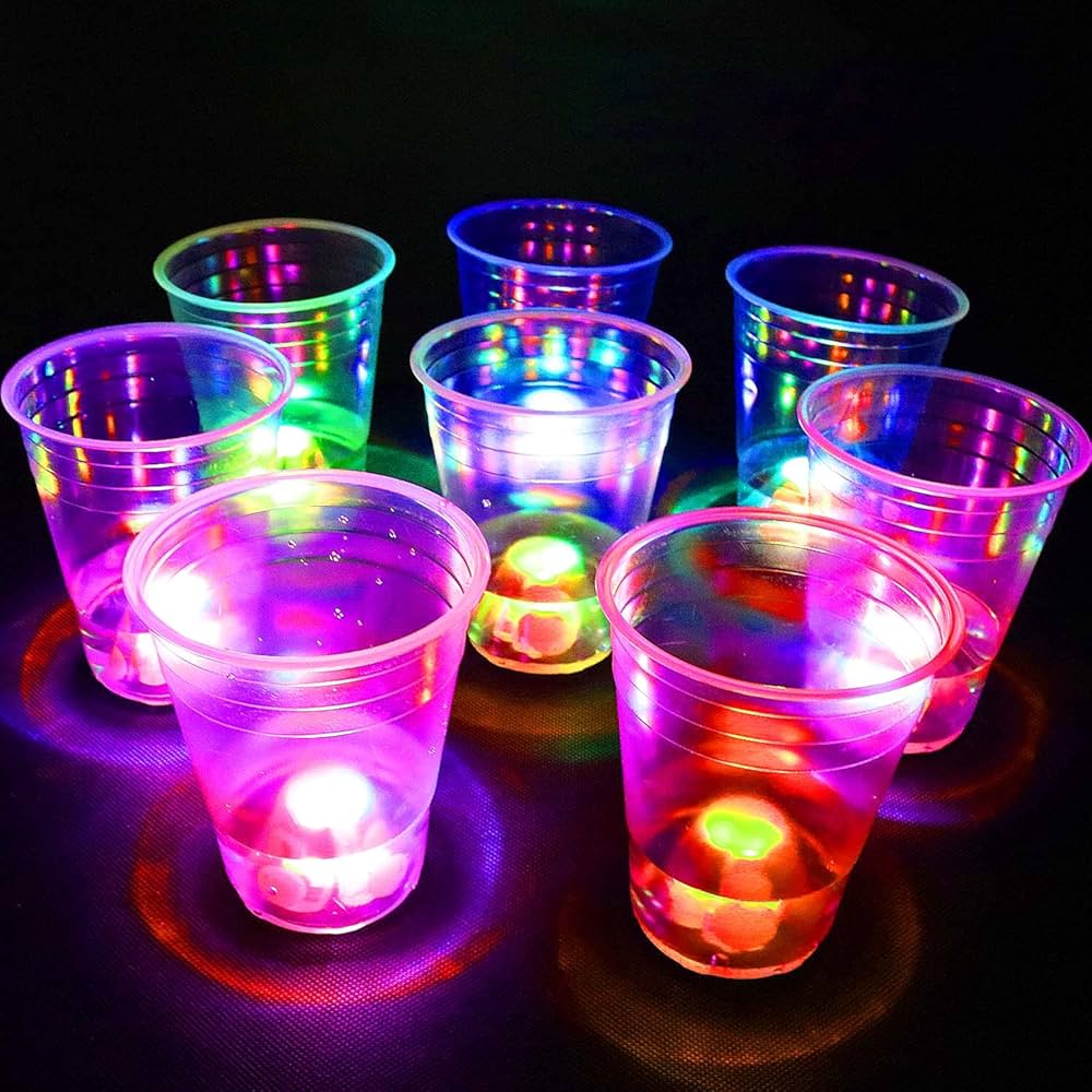 LED Light-Up Party Cups