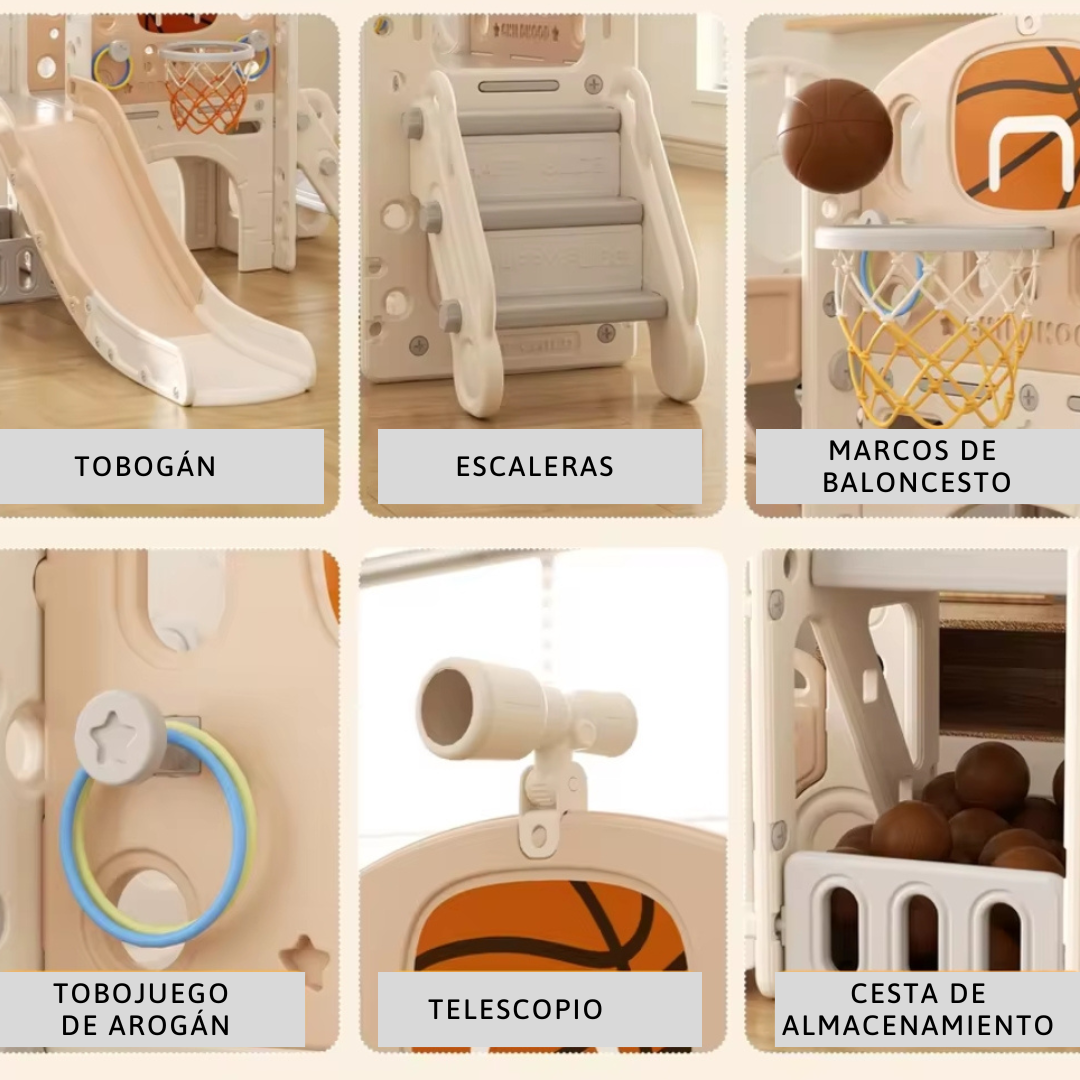 Playground with swings for babies