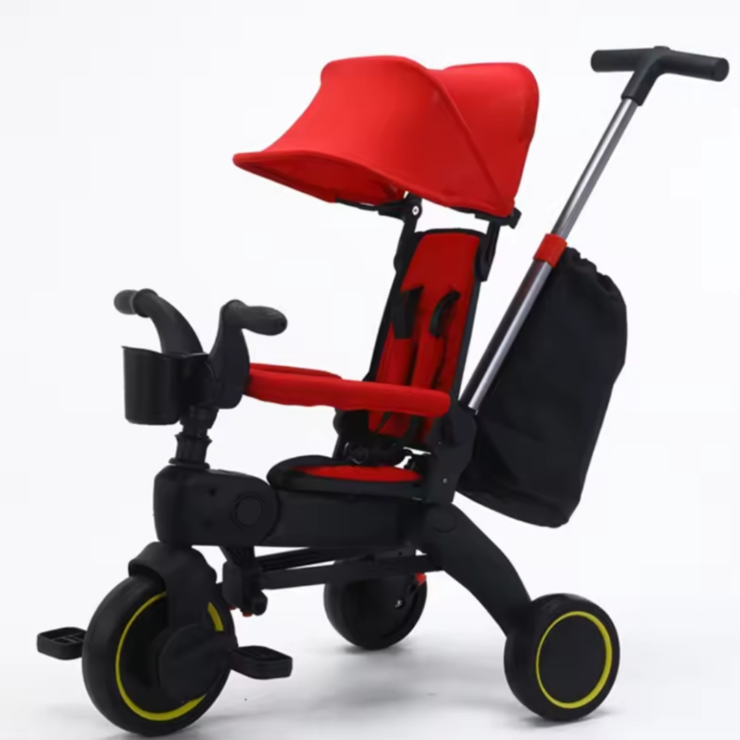 Multifunctional tricycle for children and babies