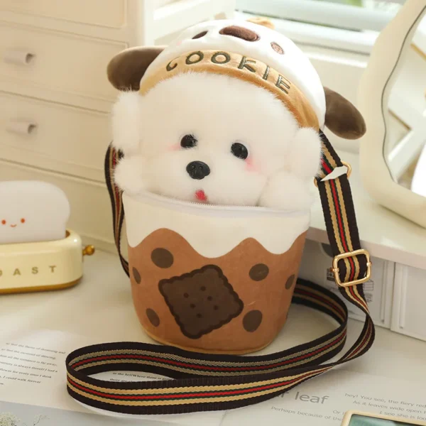 Plush shoulder bag