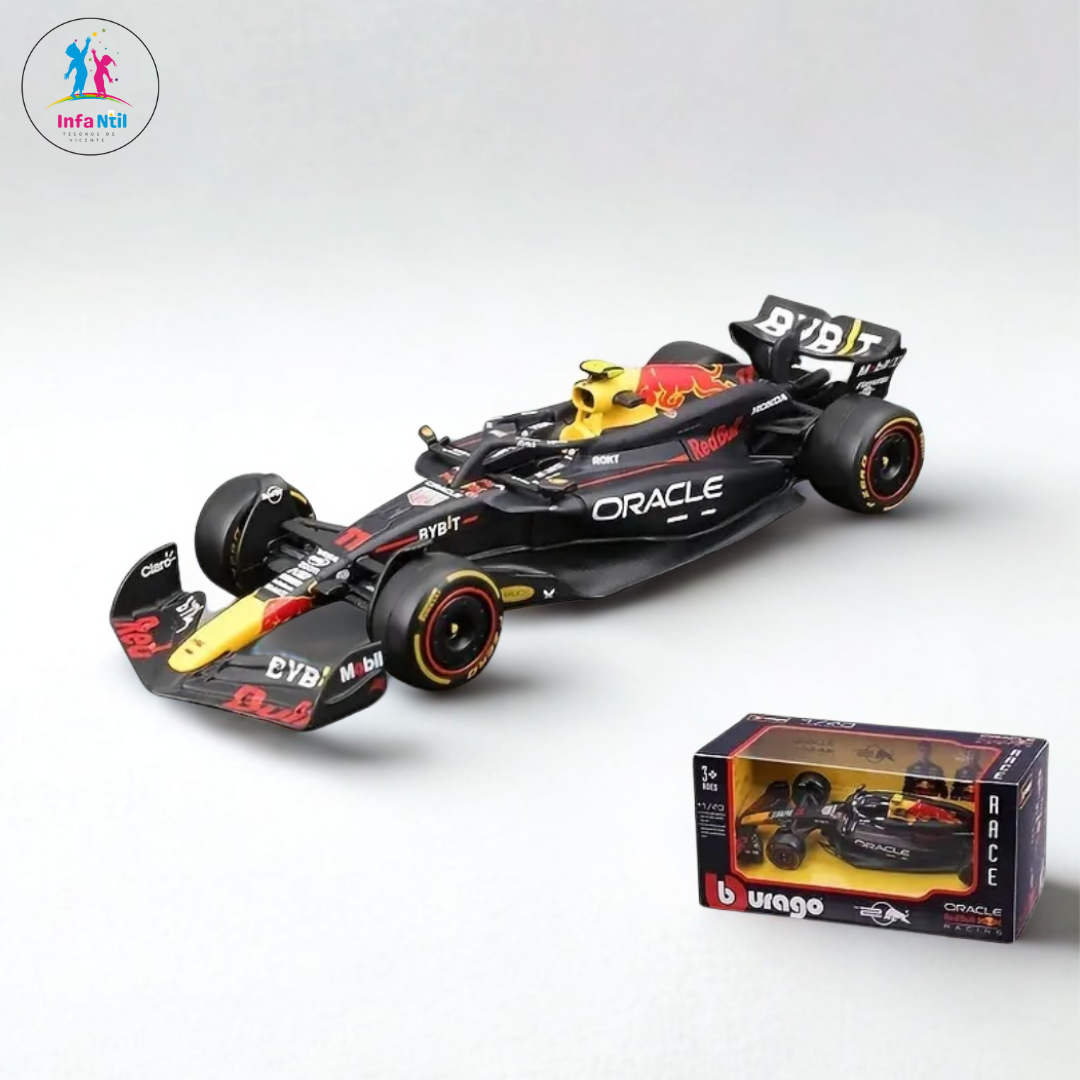 Collectible model of the Burago Red Bull RB20 Formula 1 racing car, 1:43 scale