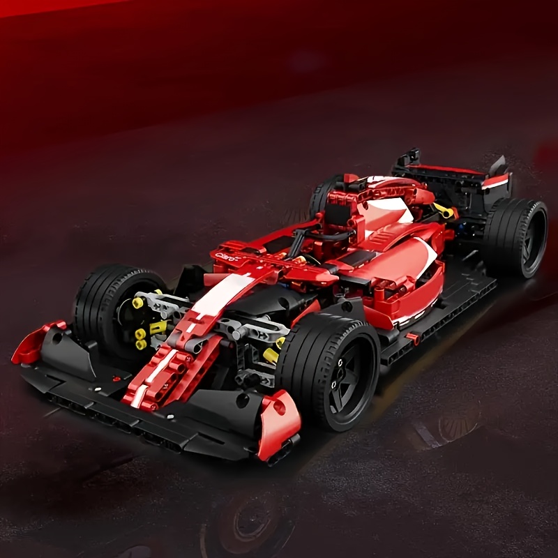 Ferrari Racing Car Building Block Model – 1:12 Scale