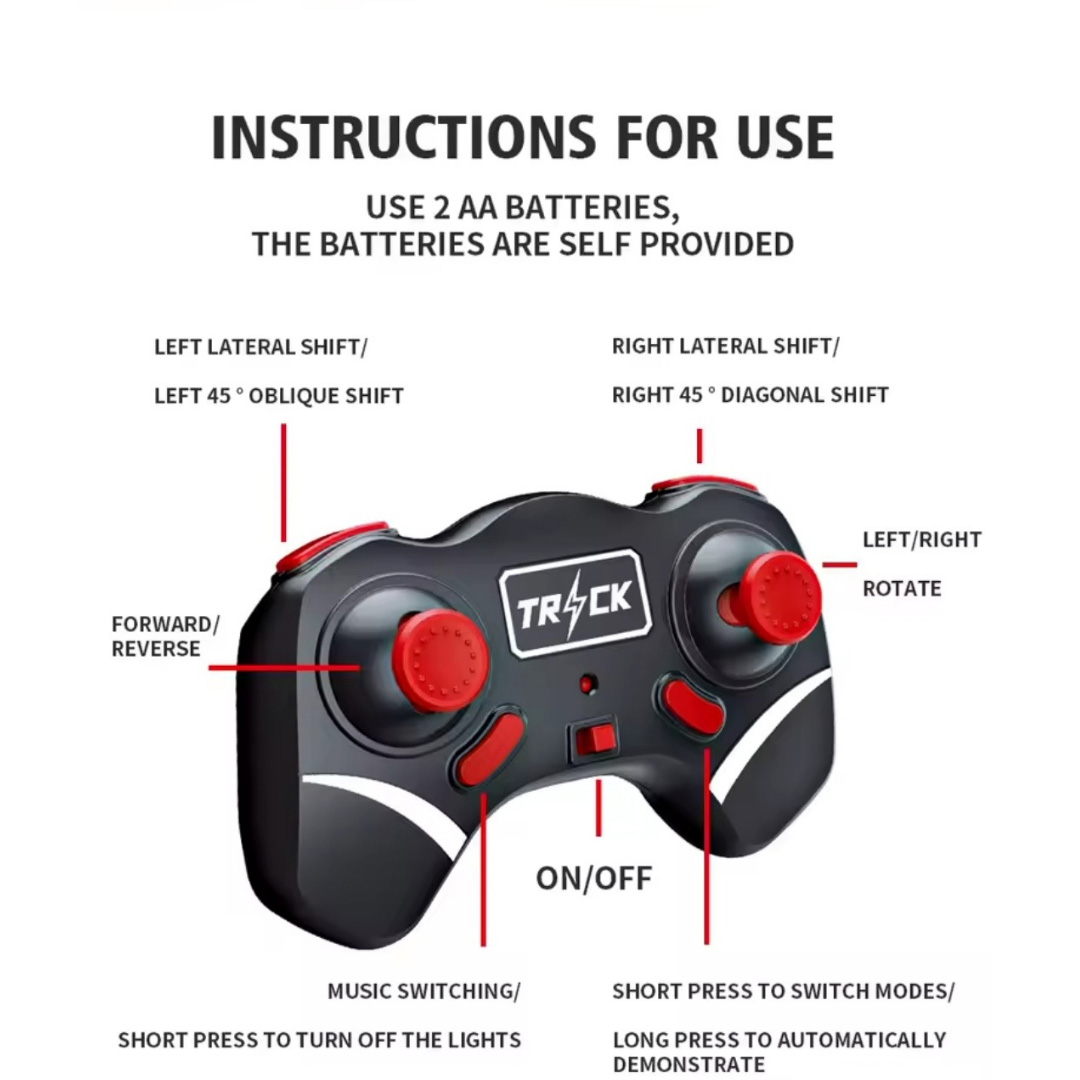 4WD Remote Control Stunt RC Car