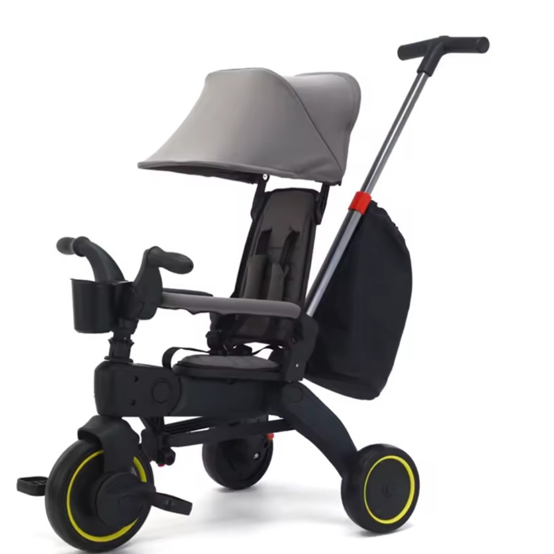 Multifunctional tricycle for children and babies