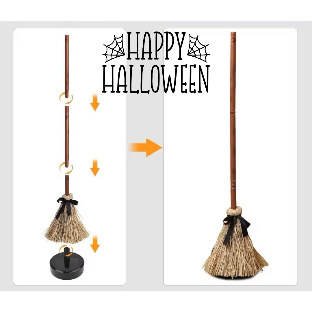 Witch's Dancing Broom