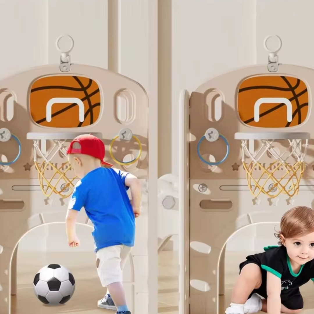 Playground with swings for babies