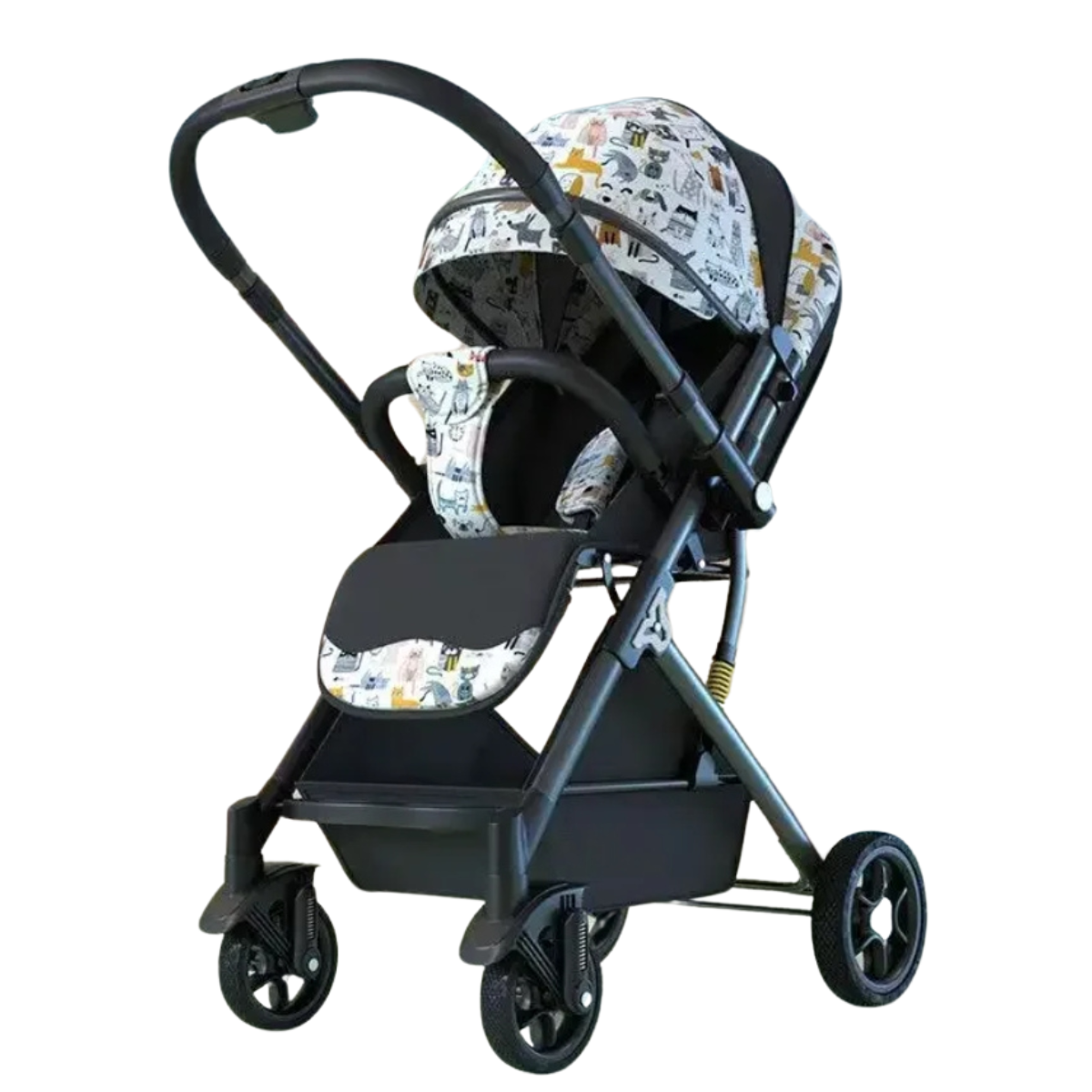 Lightweight and portable stroller for walking