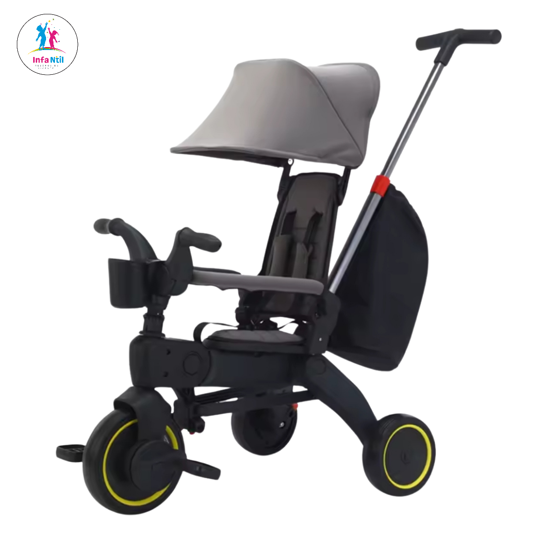 Multifunctional tricycle for children and babies
