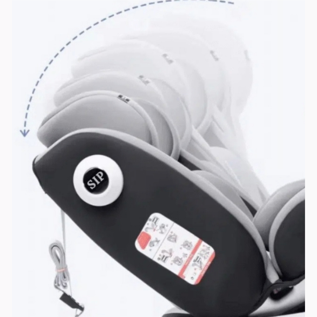 360° rotating baby car seat