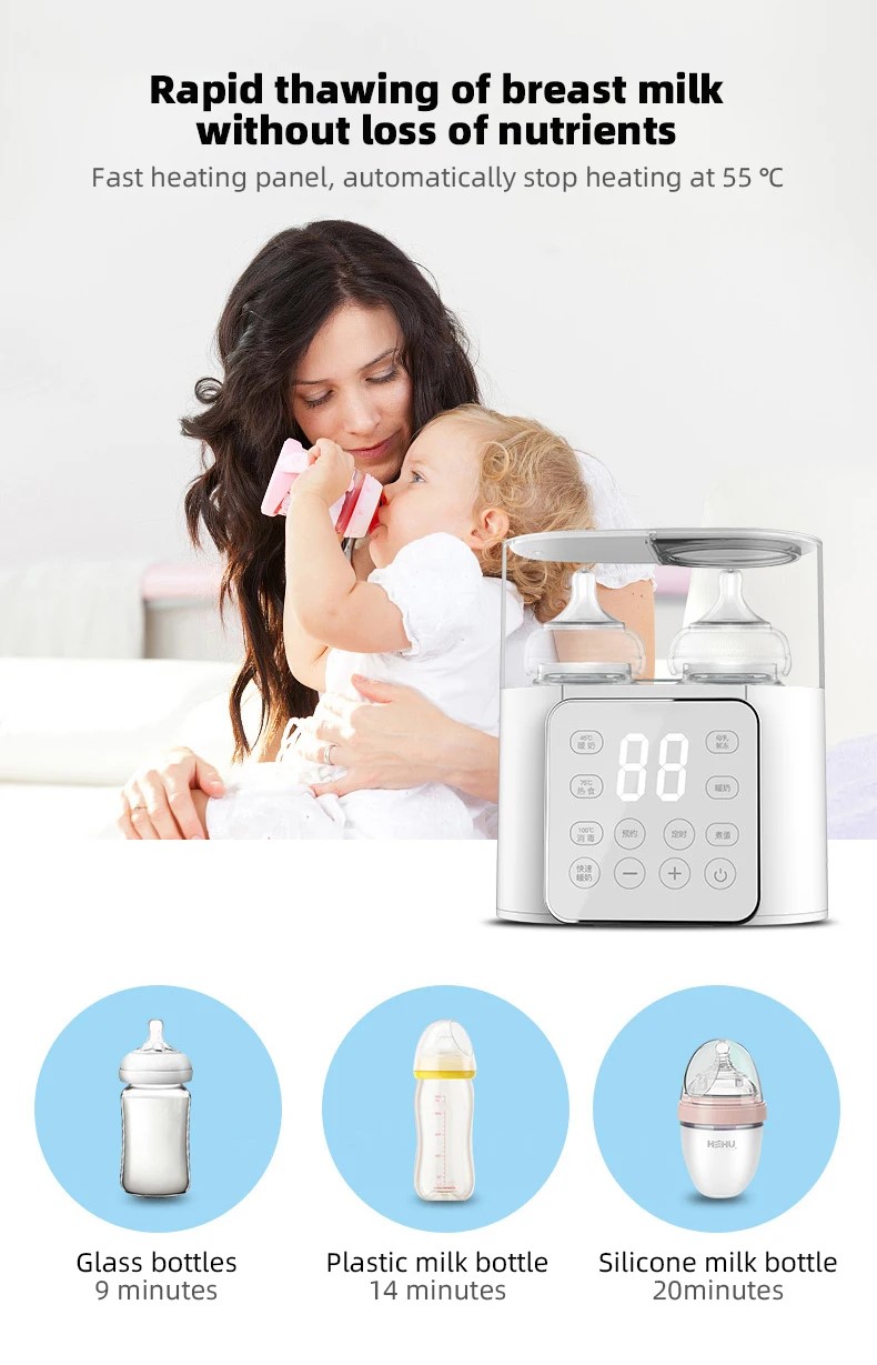 Multifunction bottle warmer