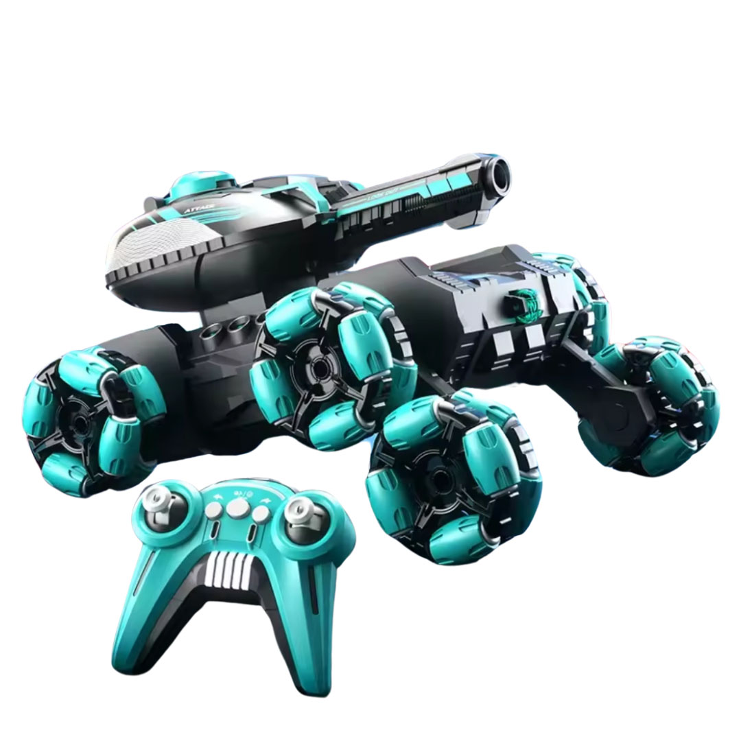 6-wheel LED musical tank