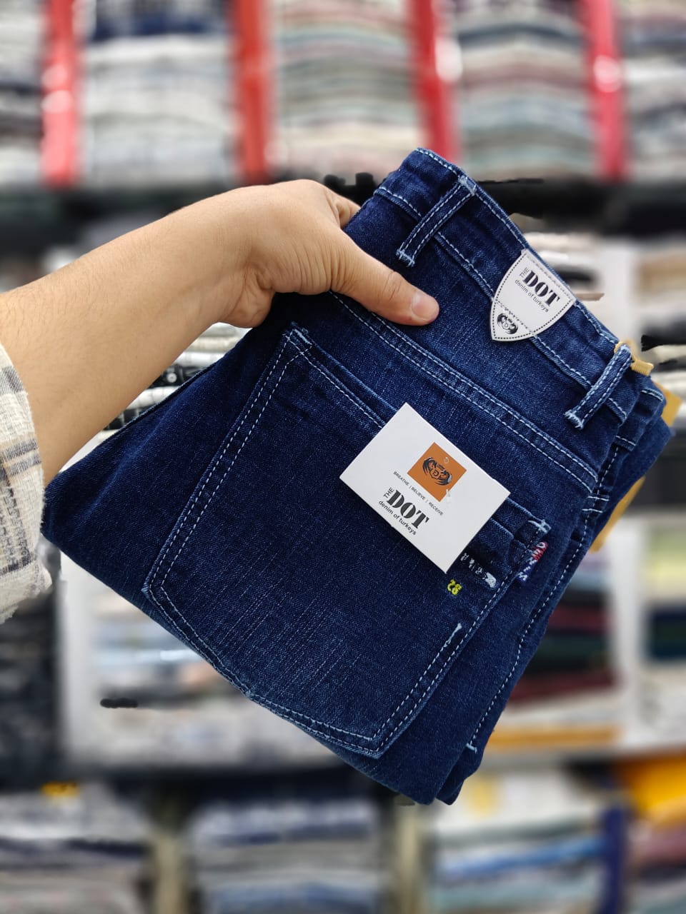 Classic Blue Denim Jeans