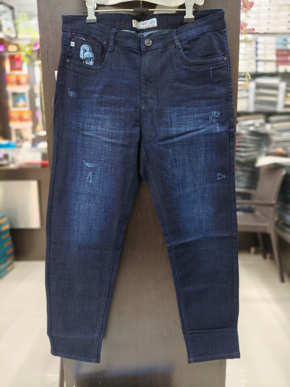 Men's Dark Wash Denim Jeans