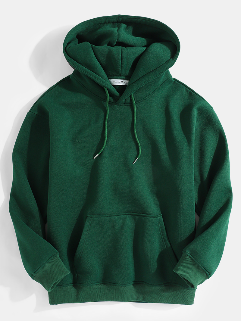 Green Hooded Sweatshirt