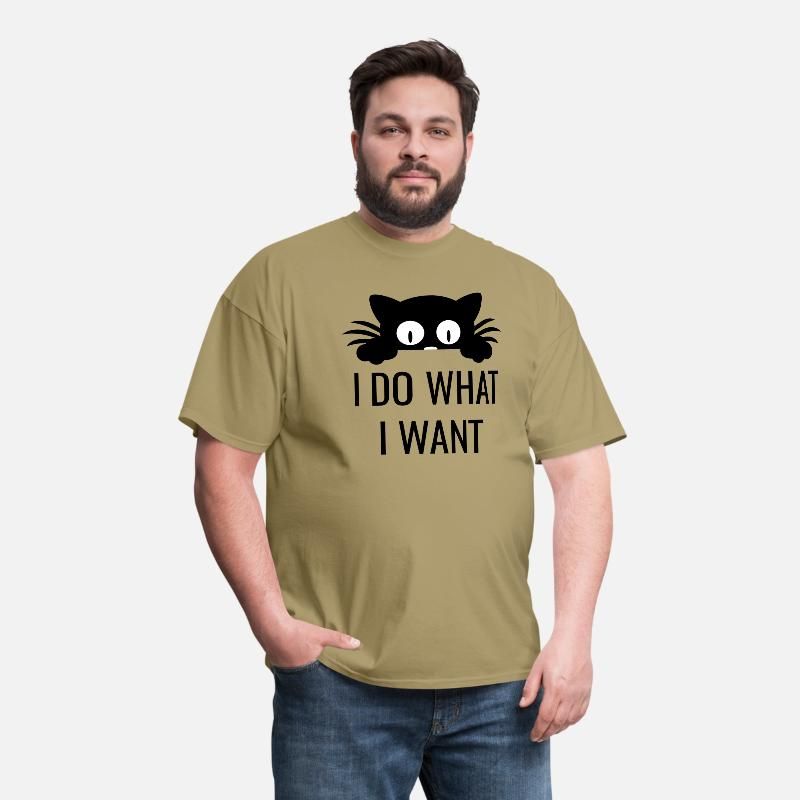 Funny Cat Graphic T-shirt