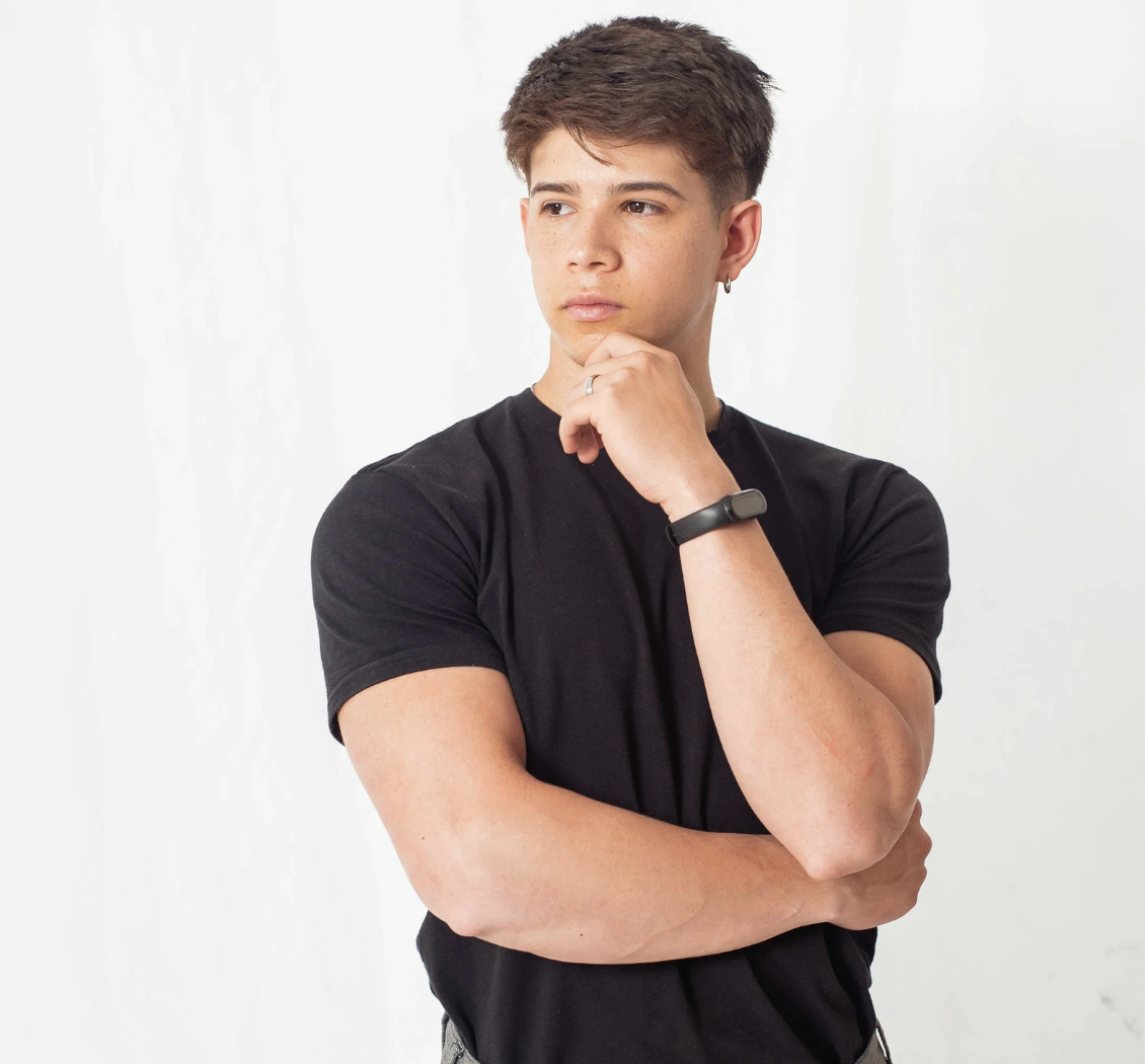 Black Fitness Tracker