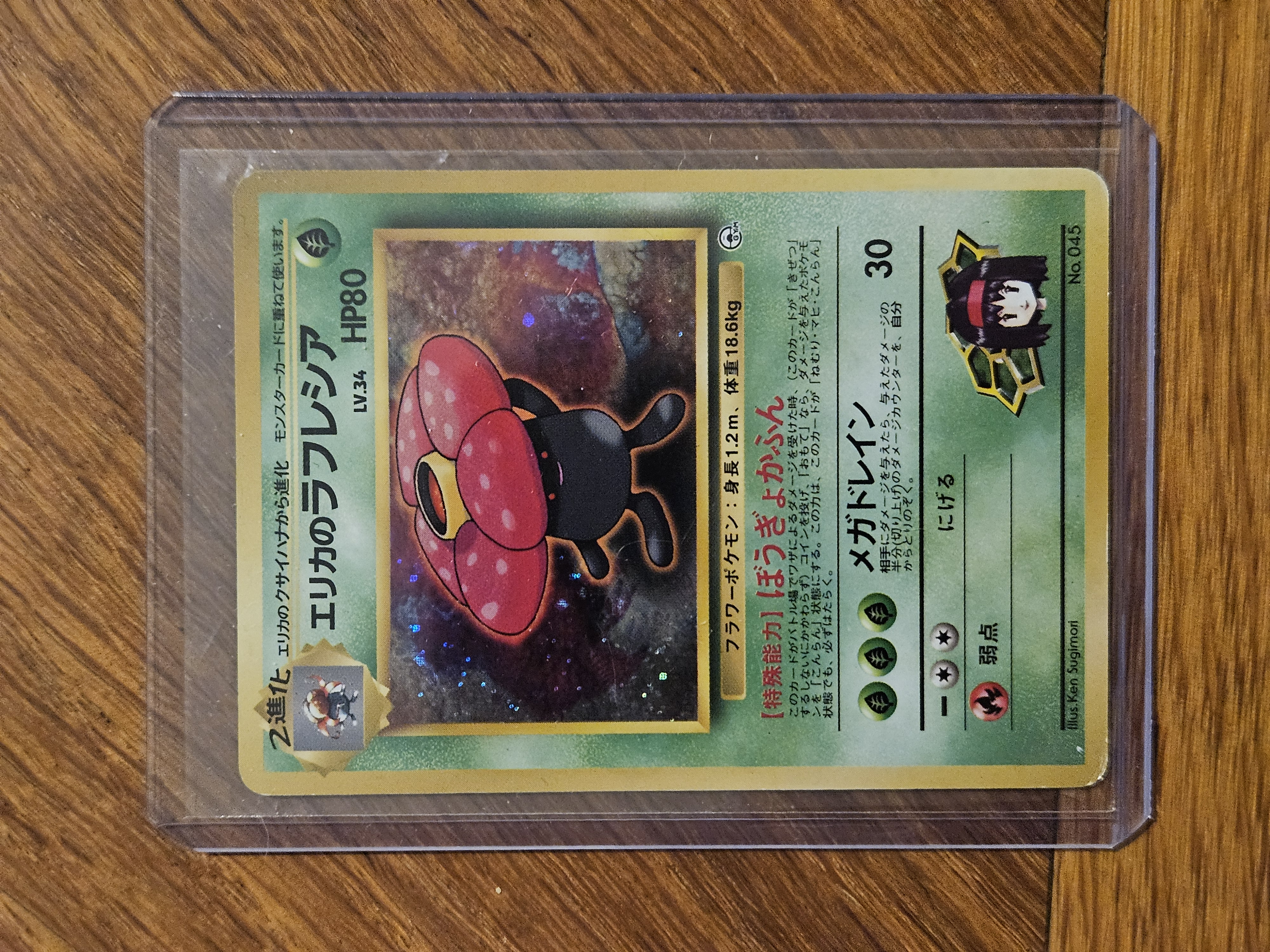 Carte Pokémon Rafflesia japonaise