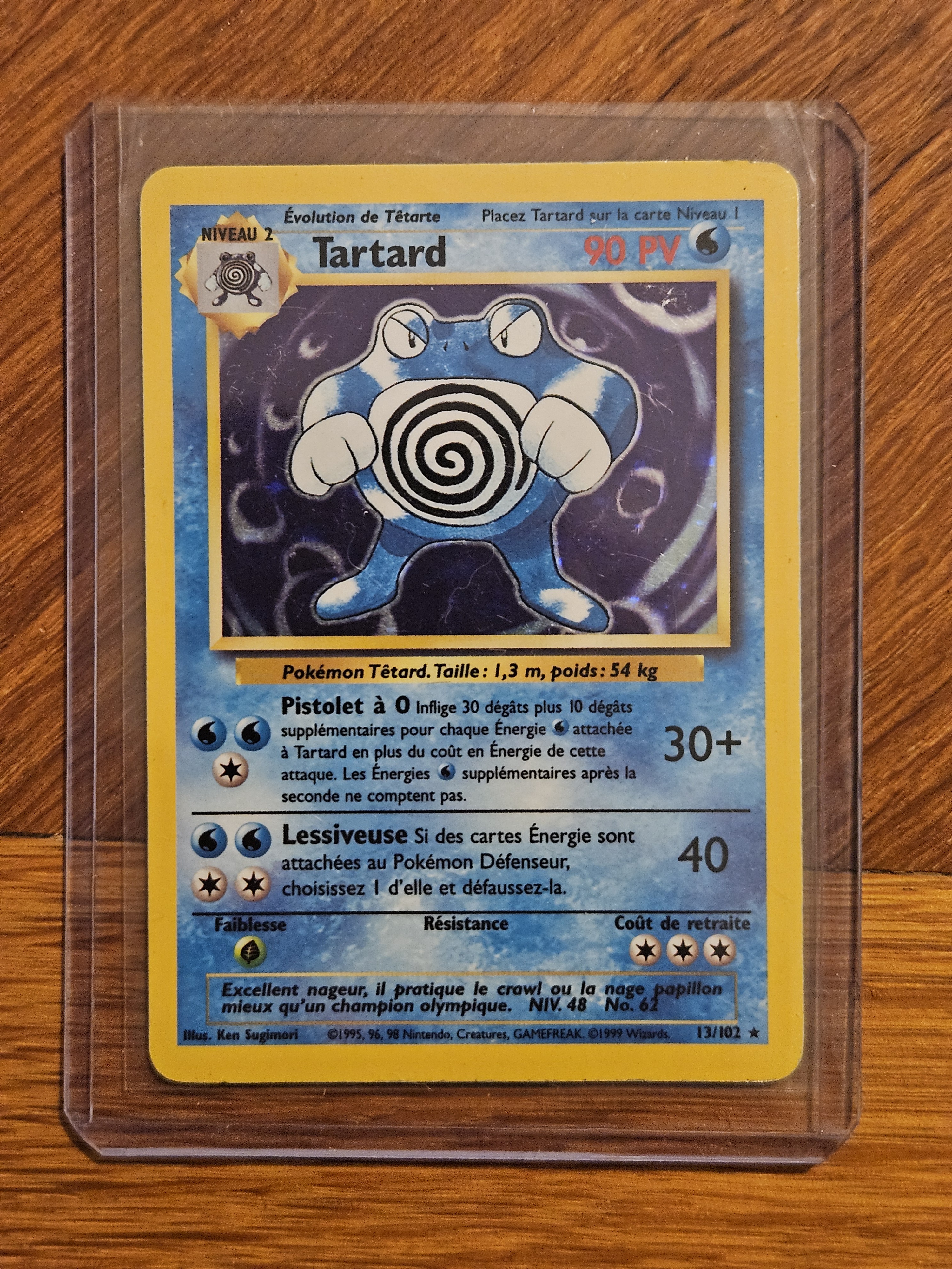 Carte Pokémon Tartard Set de base FR