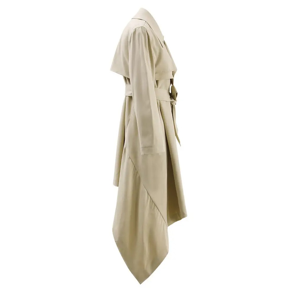 Beige Women's Trench Coat