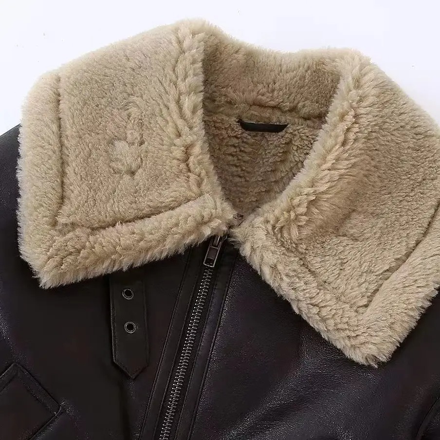 Shearling Leather Jacket